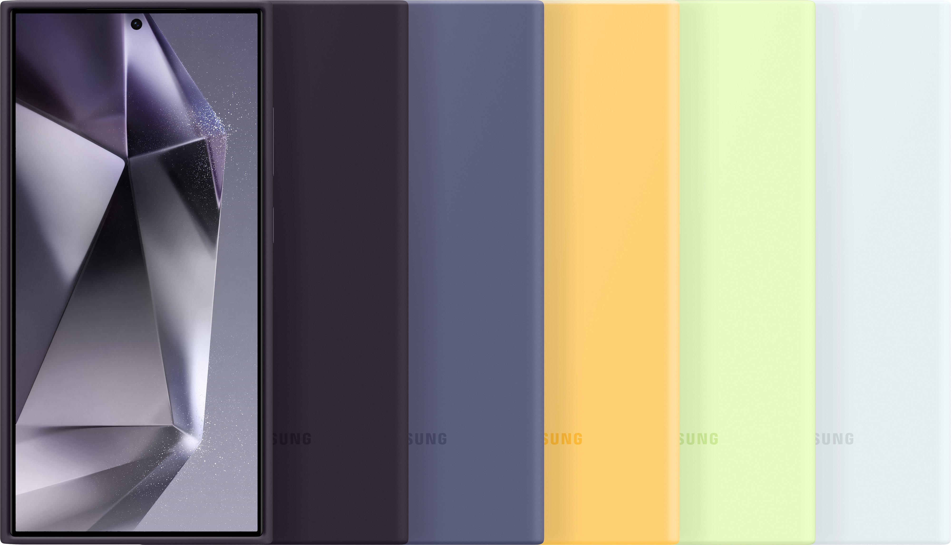 Samsung Чохол для Galaxy S24 Ultra (S928), Silicone Case, фіолетовий