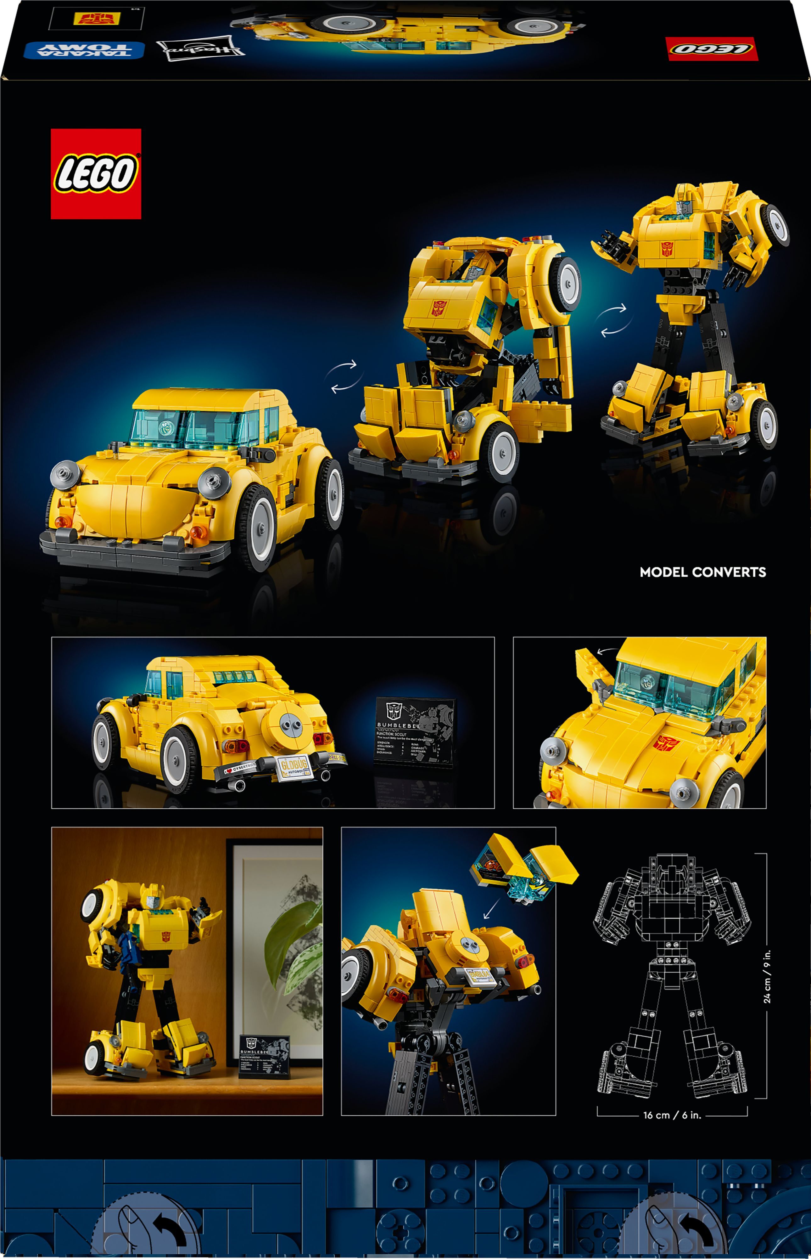 LEGO Конструктор Icons Трансформери. Бамблбі