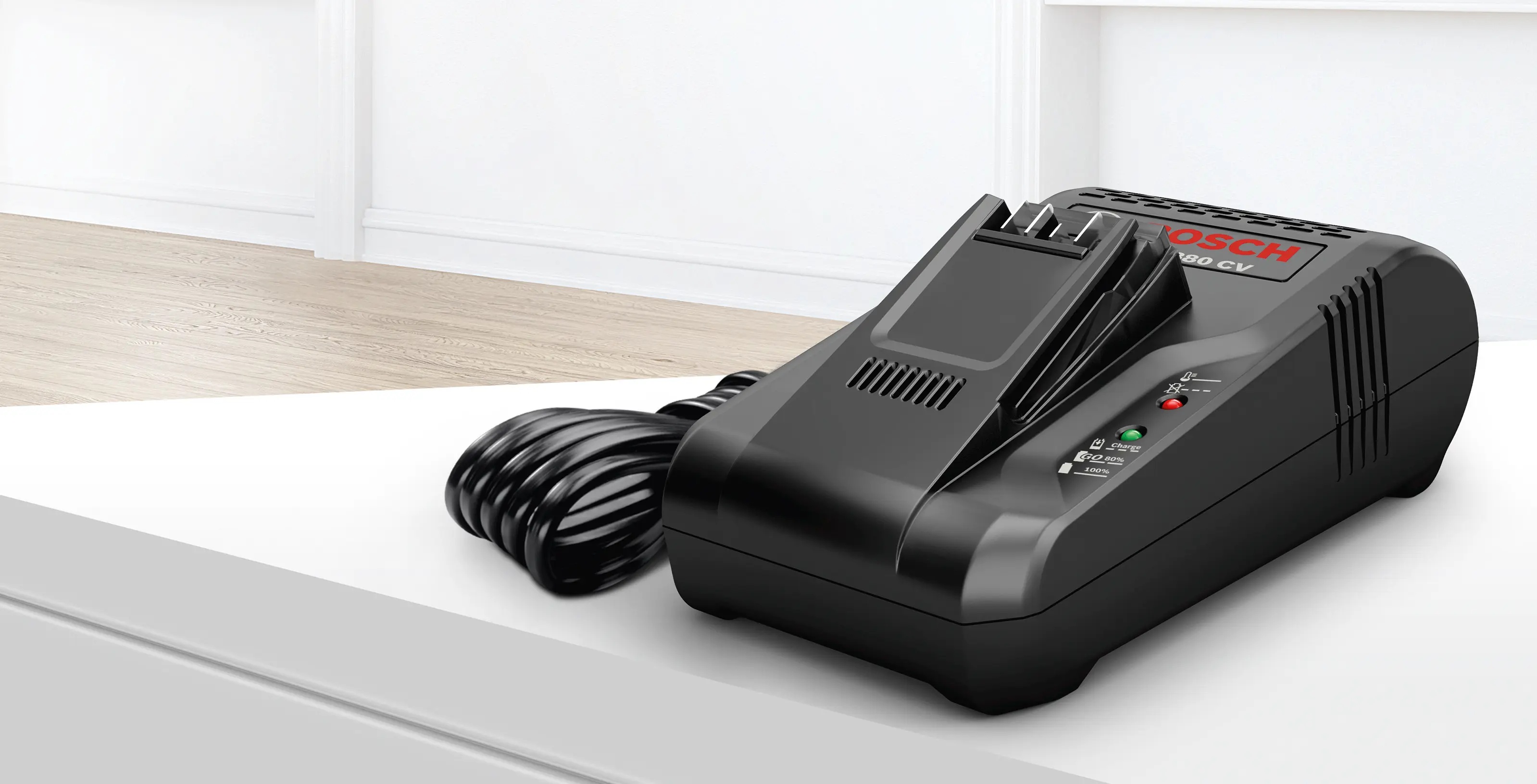 Bosch Зарядний пристрій для акумуляторів пилососів Unlimited Серія 6 та Unlimited Gen2 Серія 8