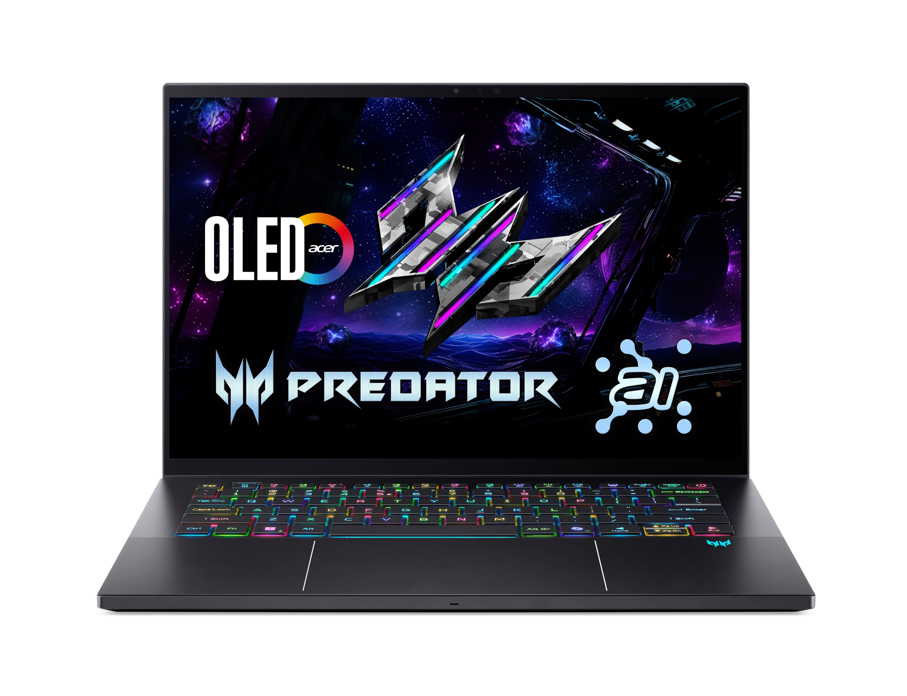 Acer Ноутбук Acer Predator Triton 14 PT14-52T 14.5" 2.8K OLED Touch, Intel U9-288V, 32GB, F2TB, NVD5070-8, Win11P, чорний