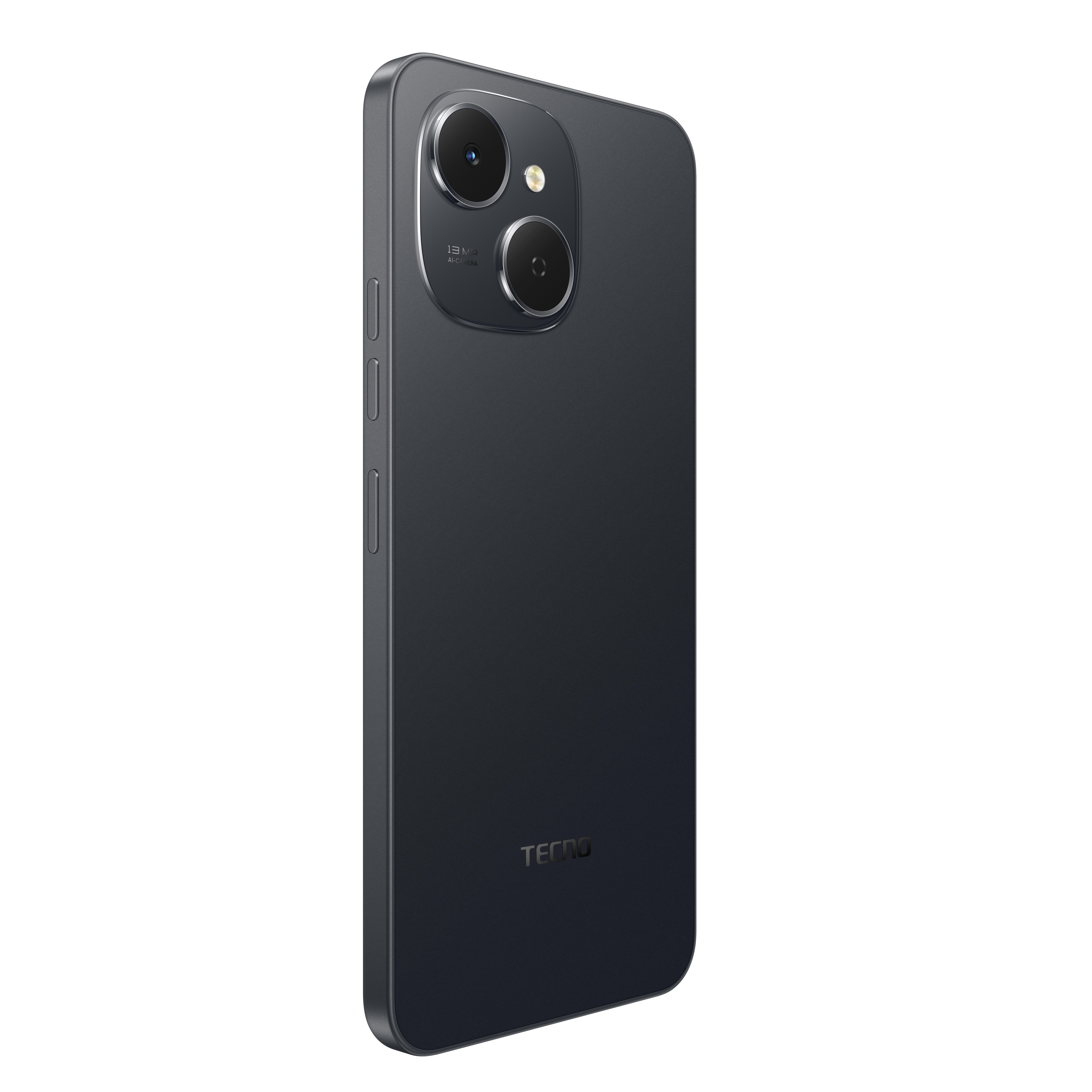 TECNO Смартфон Spark 40C (KM4k) 6.67" 4/128ГБ, 2SIM, 6000мА • рік, Ink Black