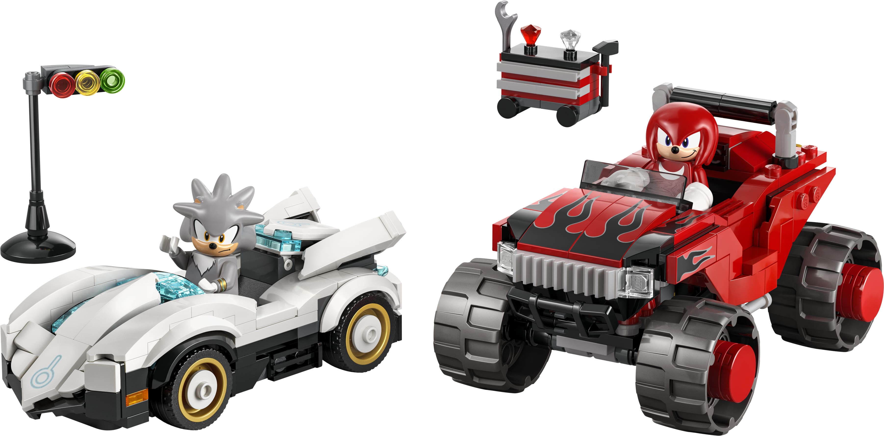 LEGO Конструктор LEGO Sonic Автомобіль Сільвера vs. монстр вантажівки Наклза