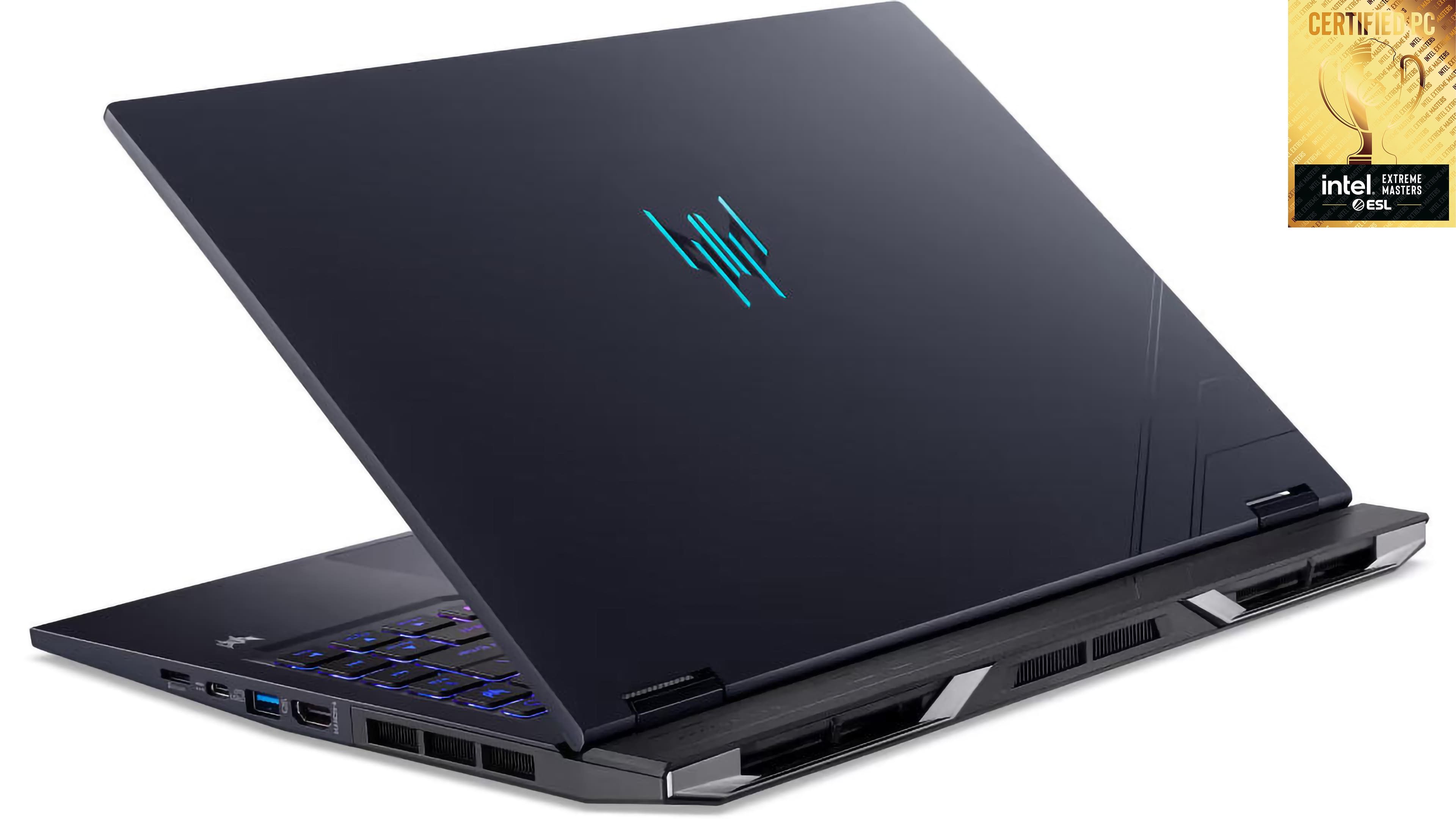 Acer Ноутбук Predator Helios Neo 14 PHN14-71 14.5" WQXGA IPS, Intel U9-285H, 32GB, F1TB, NVD5070-8, Lin, чорний Acer Ноутбук Predator Helios Neo 14 PHN14-71 14.5" WQXGA IPS, Intel U9-285H, 32GB, F1TB, NVD5070-8, Lin, чорний