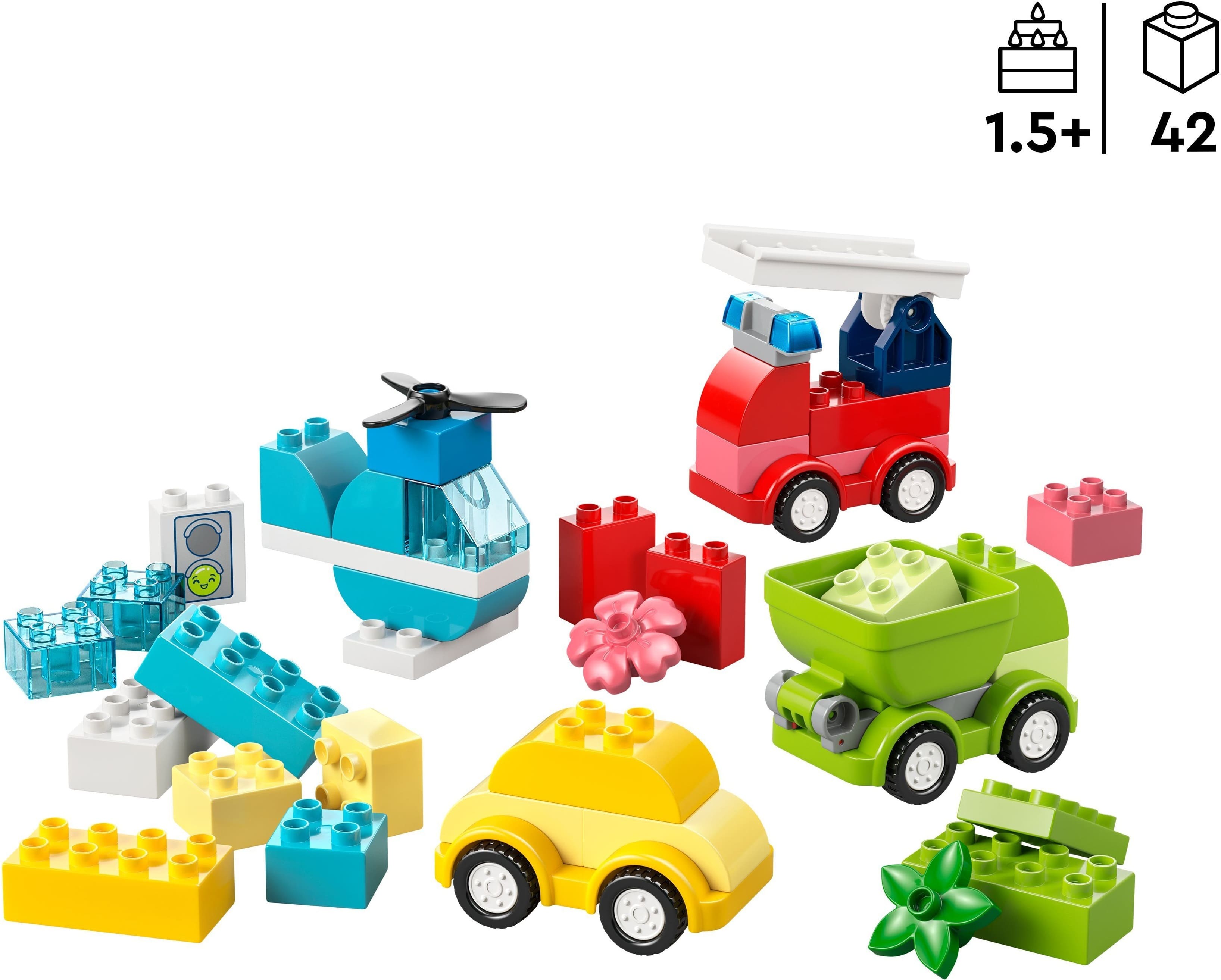 LEGO Конструктор LEGO DUPLO My First Творчі транспортні засоби