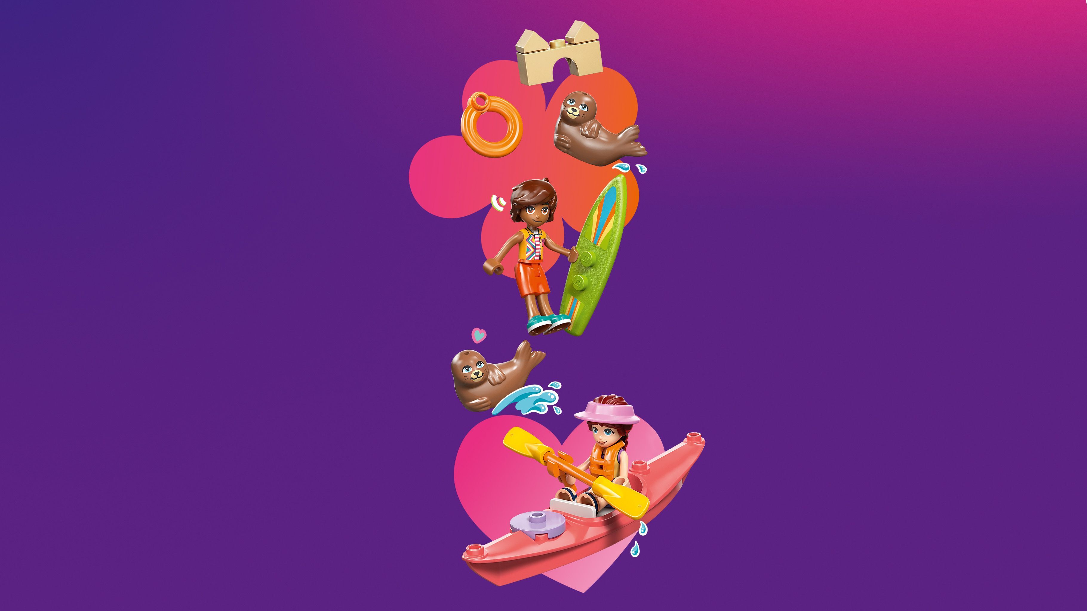 LEGO Конструктор LEGO Friends Пляжний будиночок з морськими котиками LEGO Конструктор LEGO Friends Пляжний будиночок з морськими котиками
