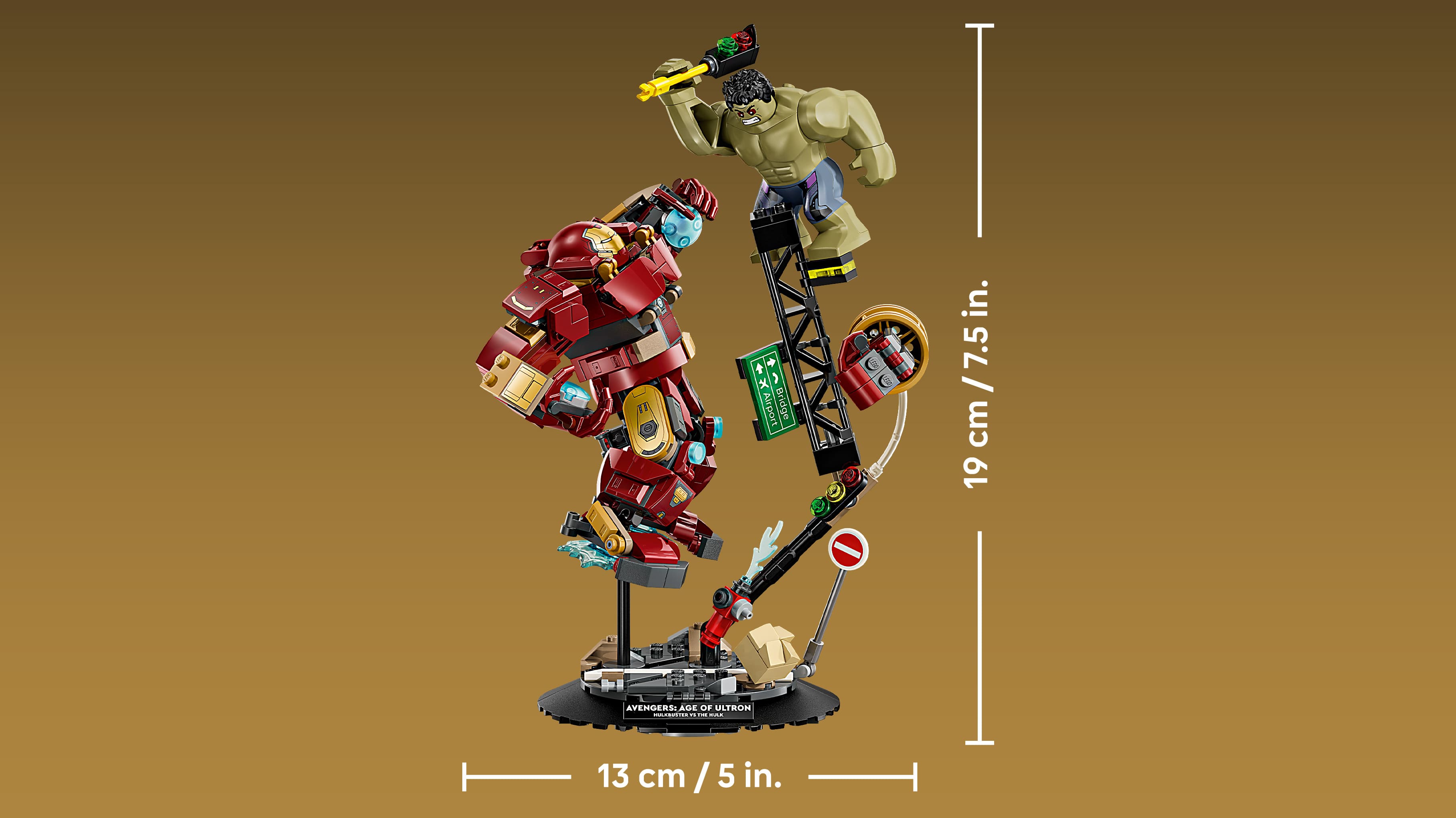LEGO Конструктор LEGO Super Heroes Легендарна битва: Халкбастер vs. Халк LEGO Конструктор LEGO Super Heroes Легендарна битва: Халкбастер vs. Халк