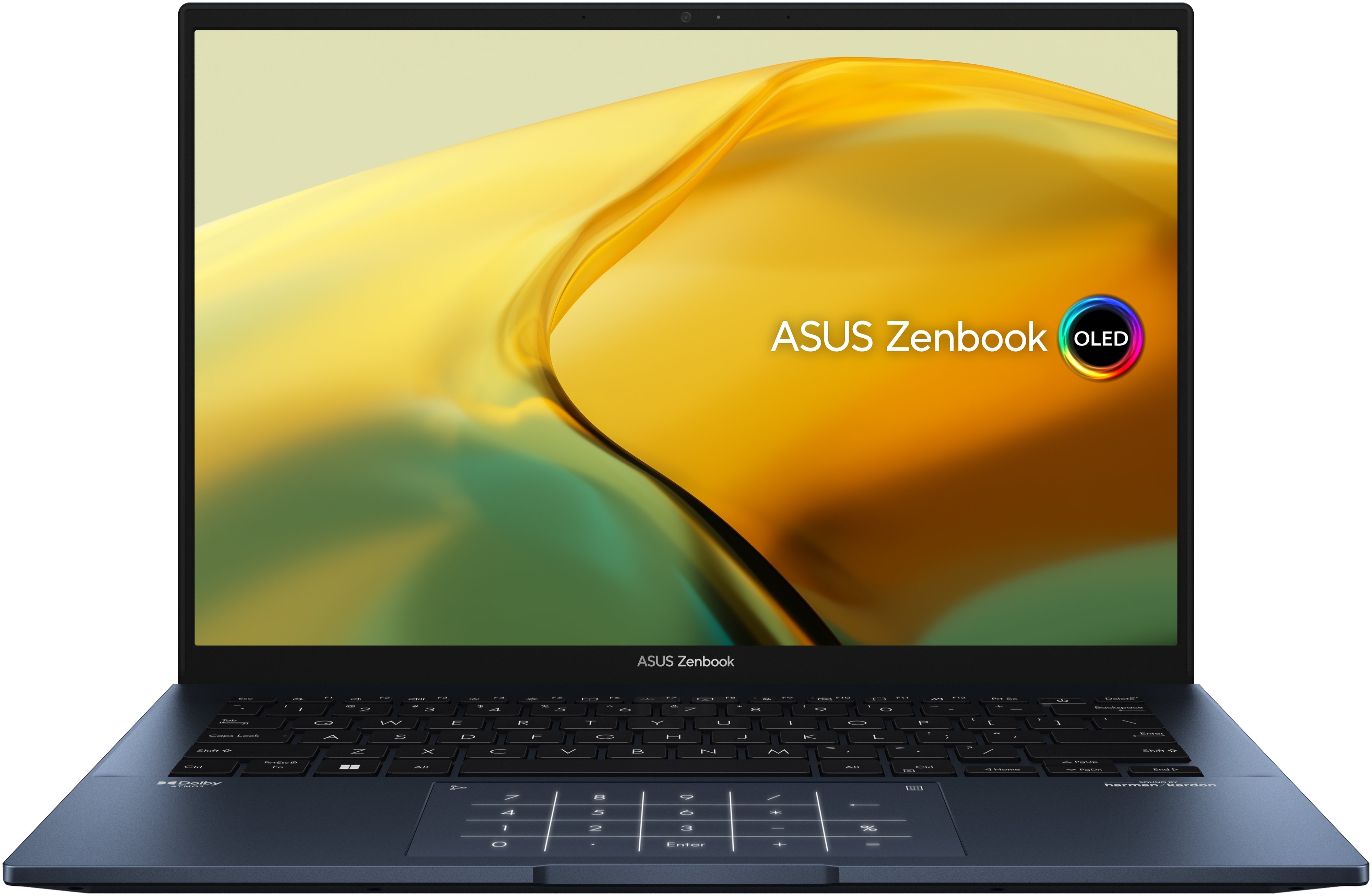 ASUS Ноутбук Zenbook 14 UX3402VA-KM065WS 14" 2.8K OLED, Intel i5-1340P, 16GB, F512GB, UMA, Win11, Голубий