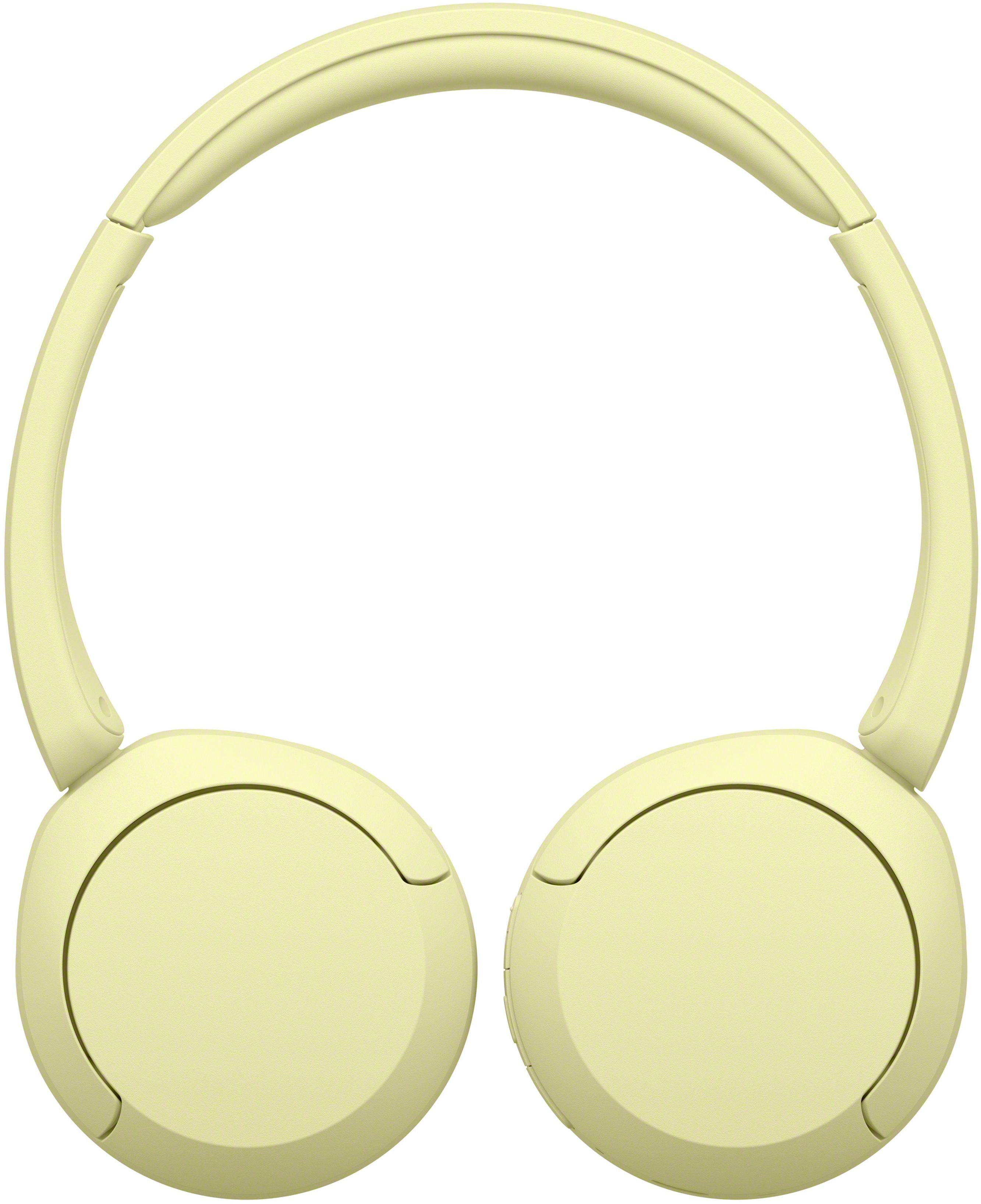 Sony Навушники On-ear WH-CH520 BT 5.2, SBC, AAC, Wireless, Mic, Жовтий Sony Навушники On-ear WH-CH520 BT 5.2, SBC, AAC, Wireless, Mic, Жовтий