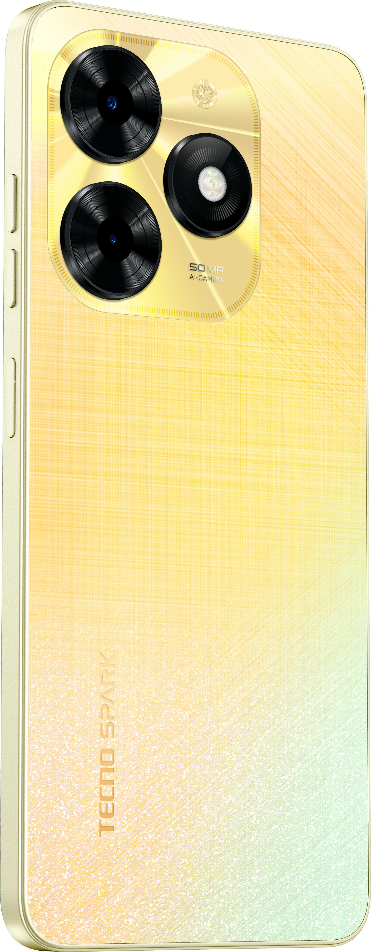 TECNO Смартфон Spark 20C (BG7n) 6.56" 8/128ГБ, 2SIM, 5000мА·год, Alpenglow Gold