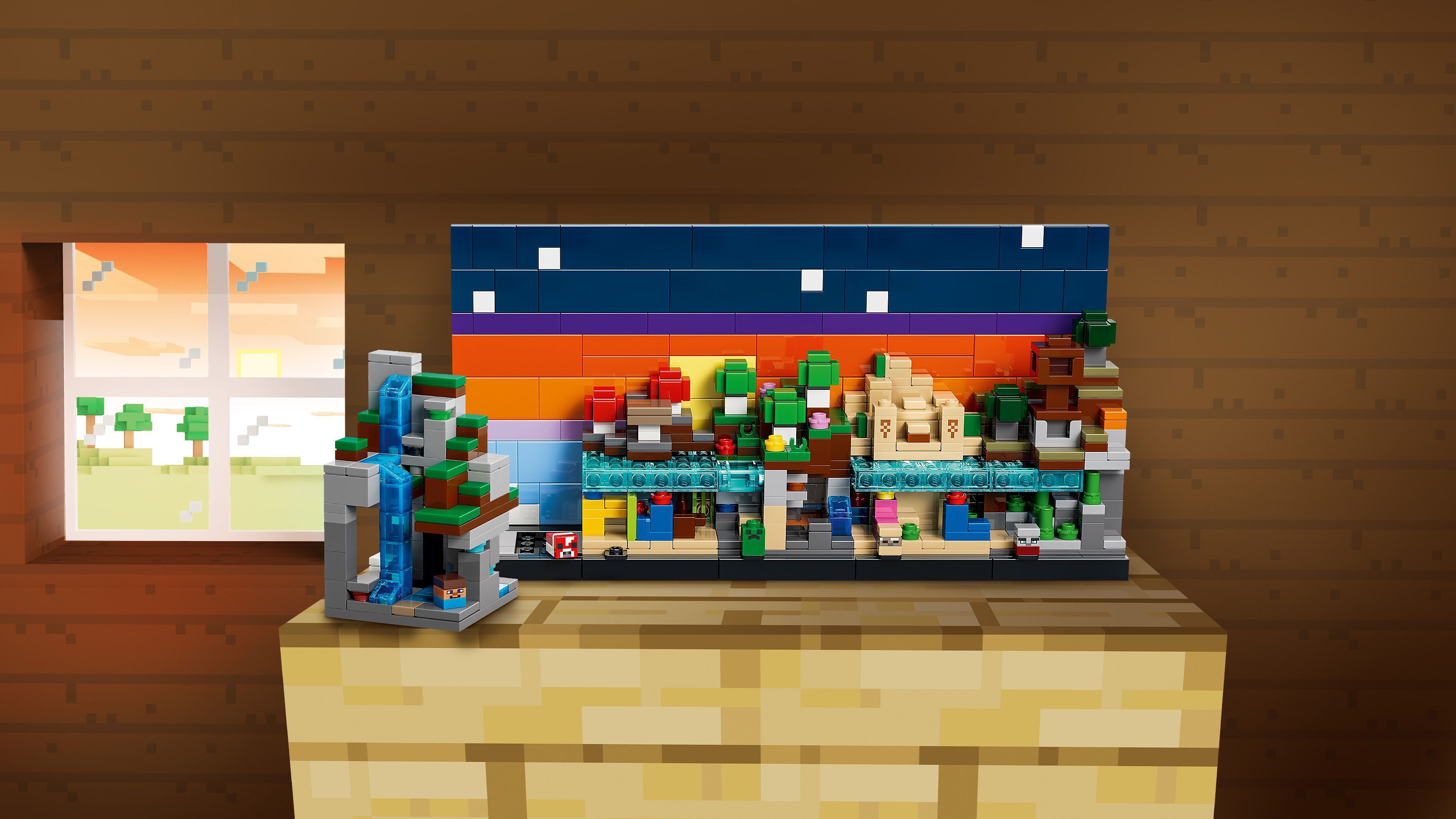 LEGO Конструктор LEGO Minecraft Мінібіомі