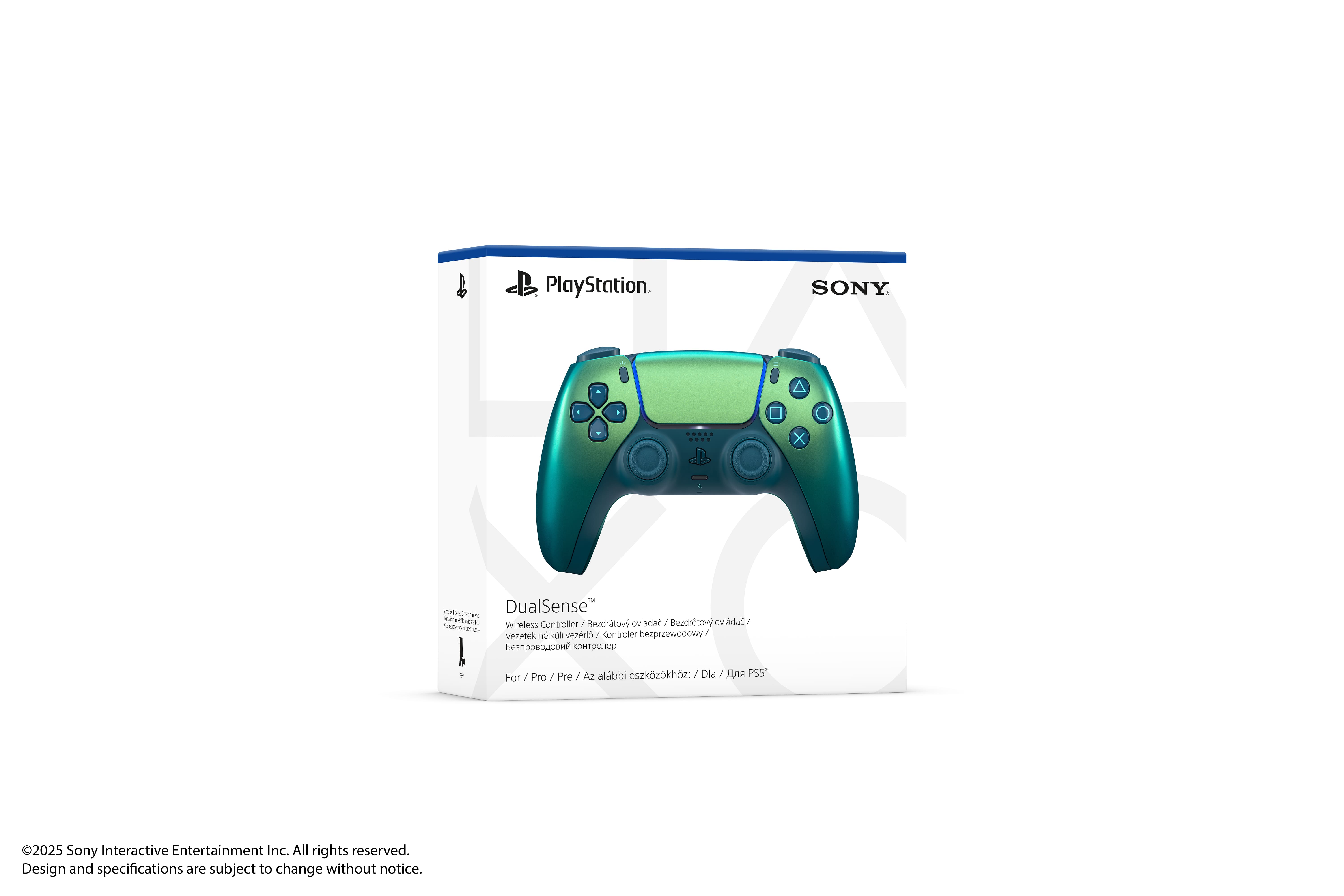 PlayStation Геймпад 5 Dualsense BT, Chrome Teal