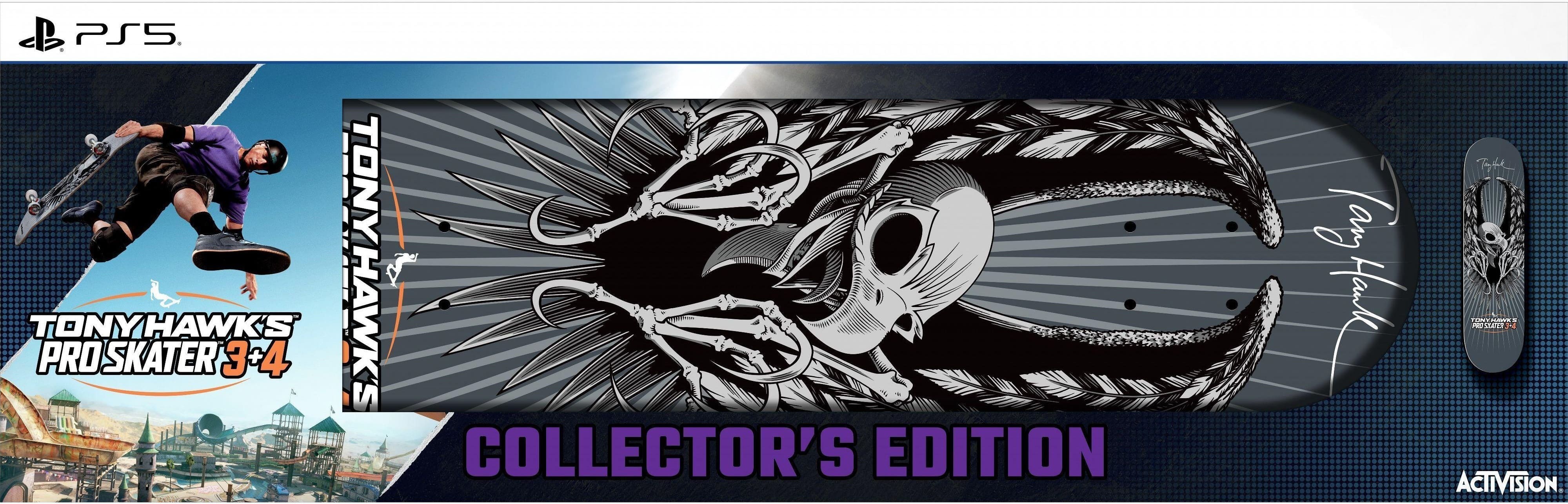 Games Software Гра консольна PS5 Tony Hawk Pro Skater 3+4 Collector's Edition, BD диск