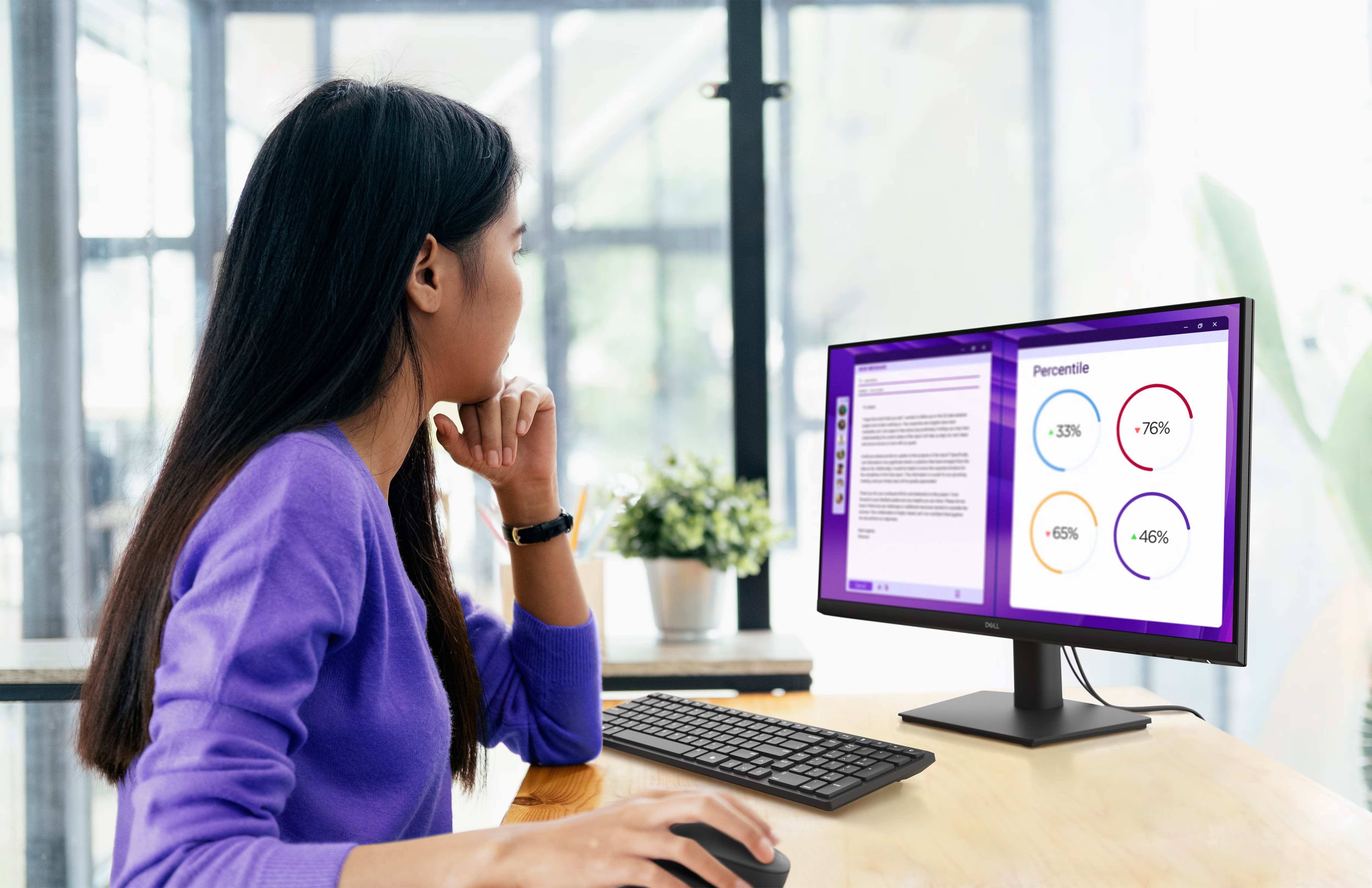 Dell Монітор DELL 23.8" E2425HM D-Sub, HDMI, DP, IPS, 100Hz