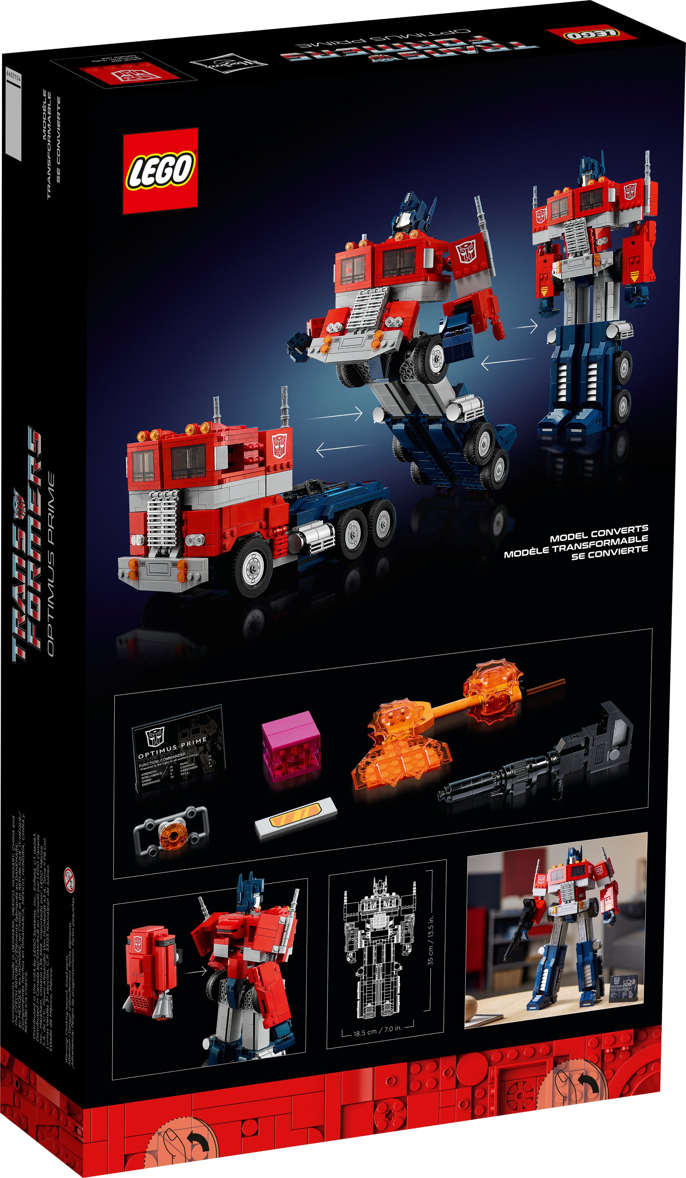 LEGO Конструктор Icons Optimus Prime
