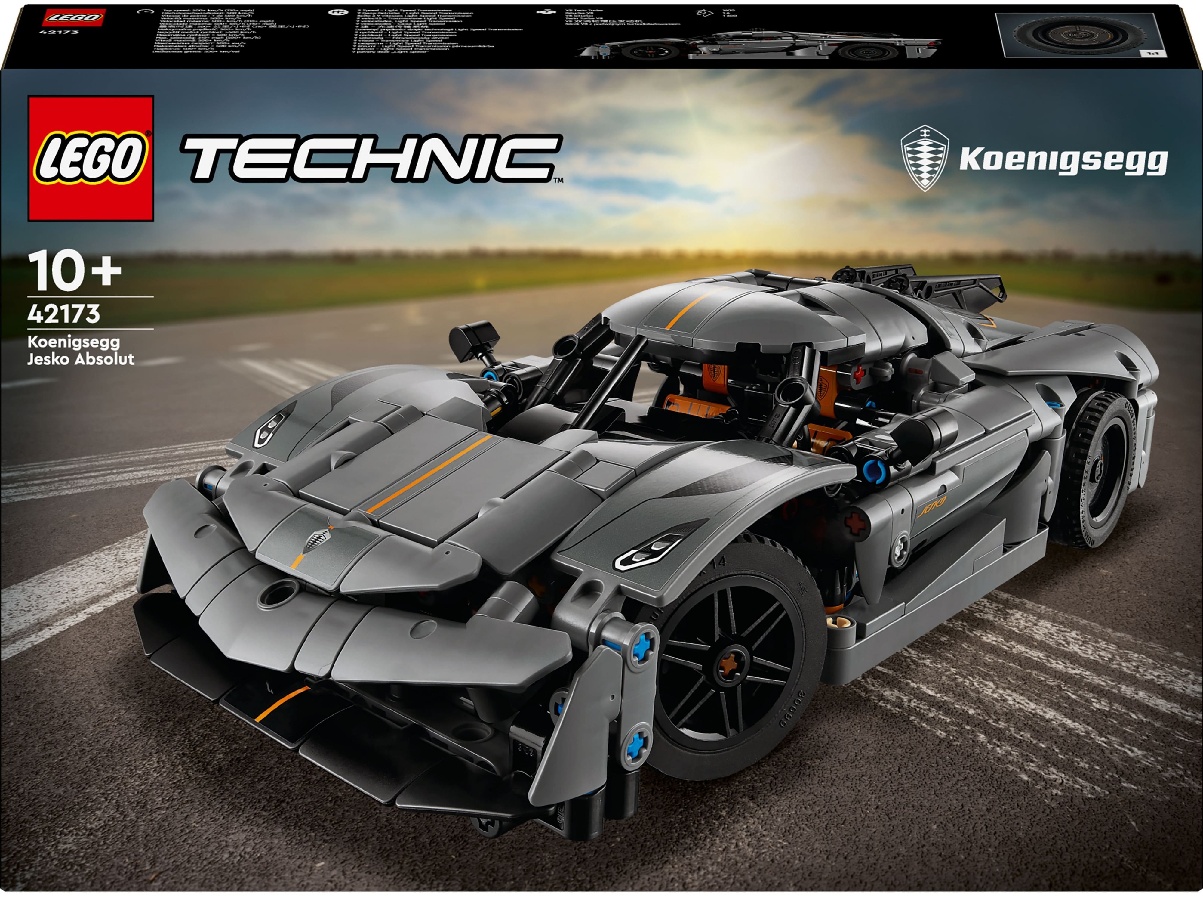 LEGO Конструктор Technic Koenigsegg Jesko Absolut - сірий гіперкар LEGO Конструктор Technic Koenigsegg Jesko Absolut - сірий гіперкар