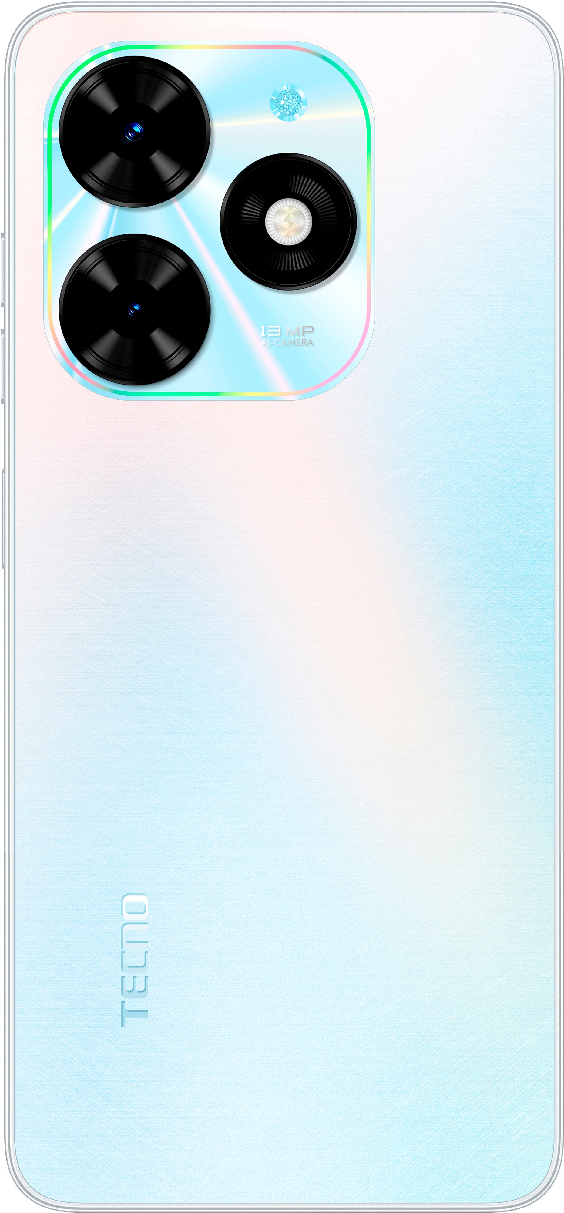 TECNO Смартфон Spark Go 2024 (BG6) 6.56" 4/64ГБ, 2SIM, 5000мА·год, Mystery White