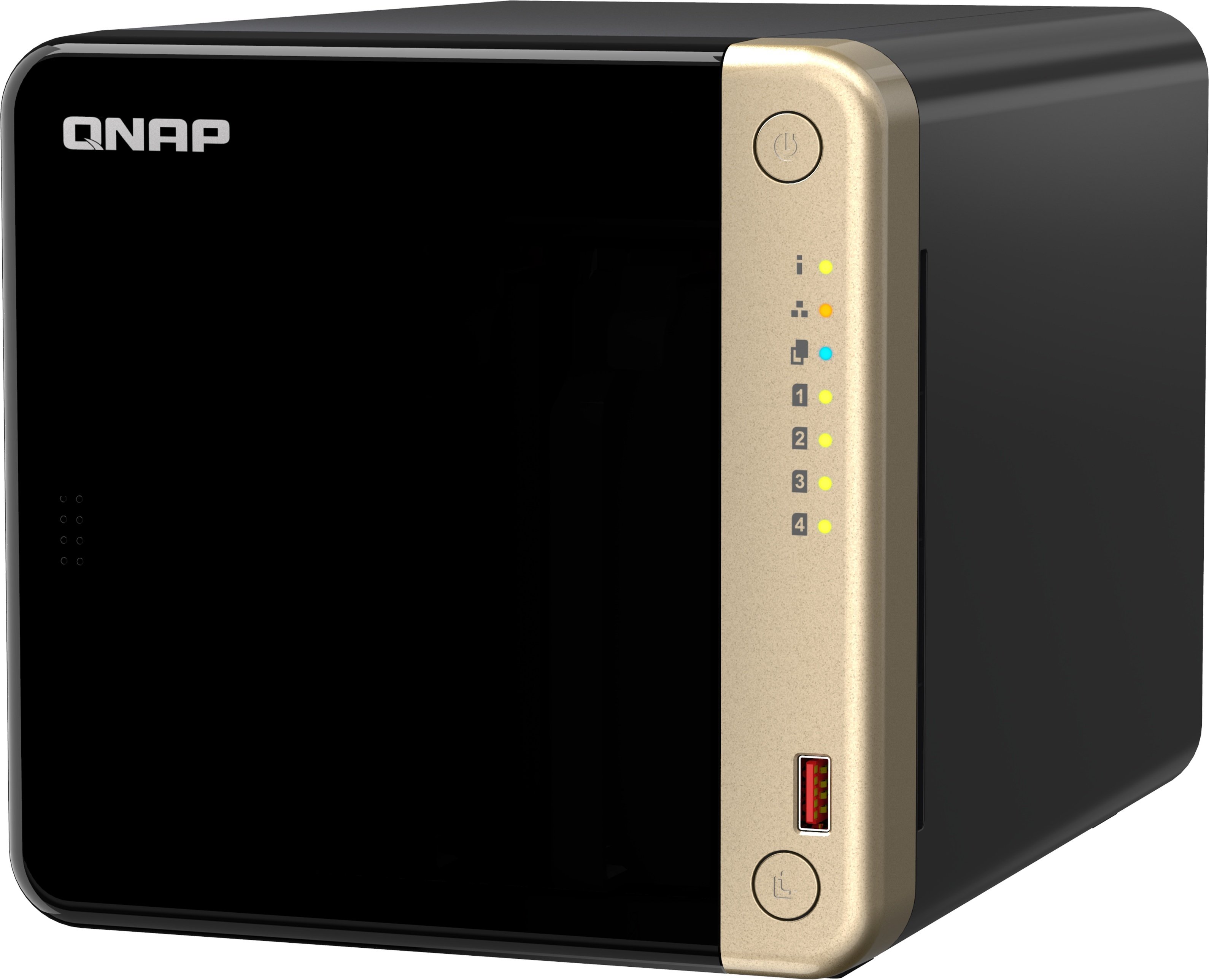 QNAP Мережеве сховище TS-464-8G (2.5GbE HDMI USB 3.2 Gen2)