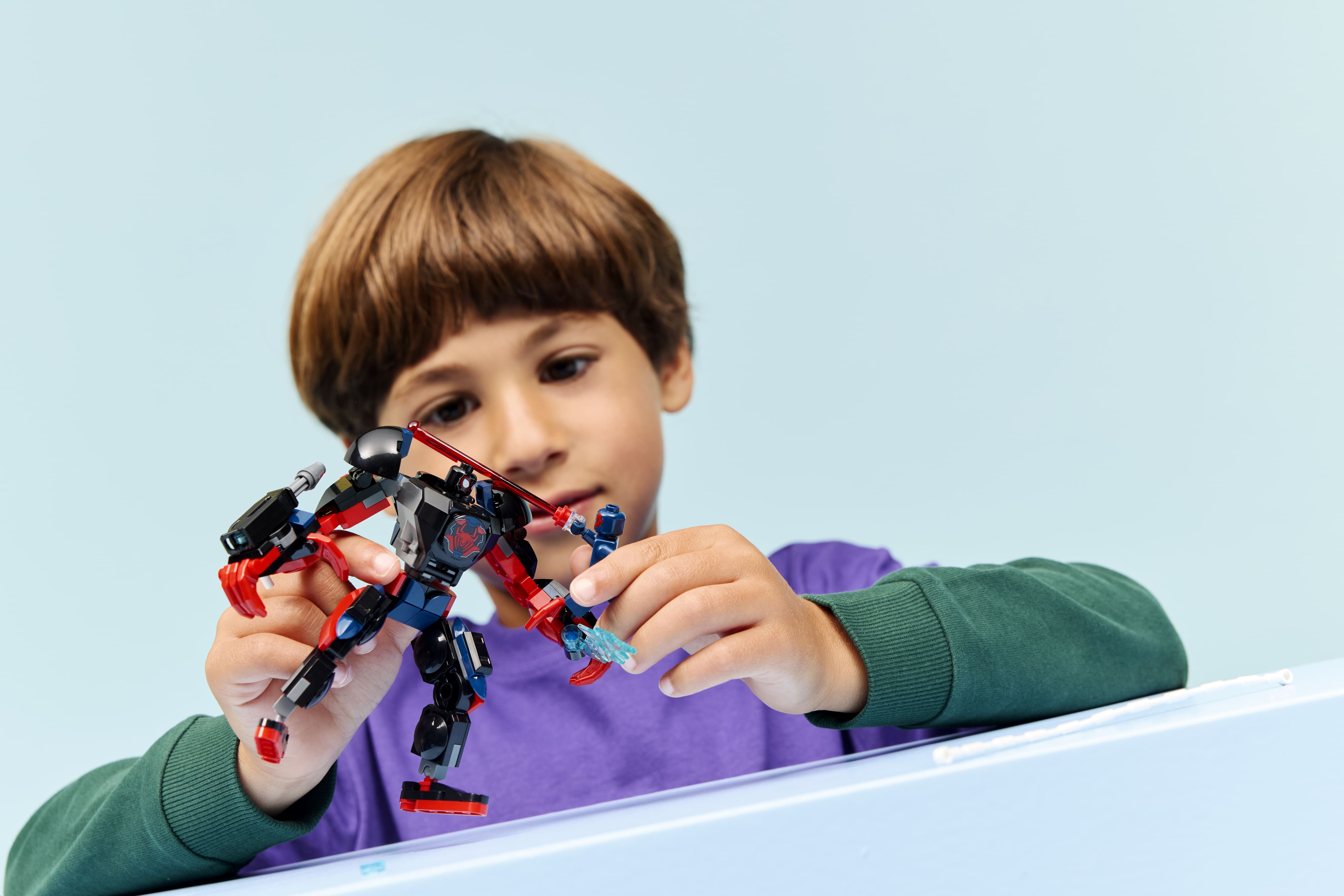 LEGO Конструктор LEGO Super Heroes Робот Майлза Моральозу vs. Людина-павук 2099 LEGO Конструктор LEGO Super Heroes Робот Майлза Моральозу vs. Людина-павук 2099