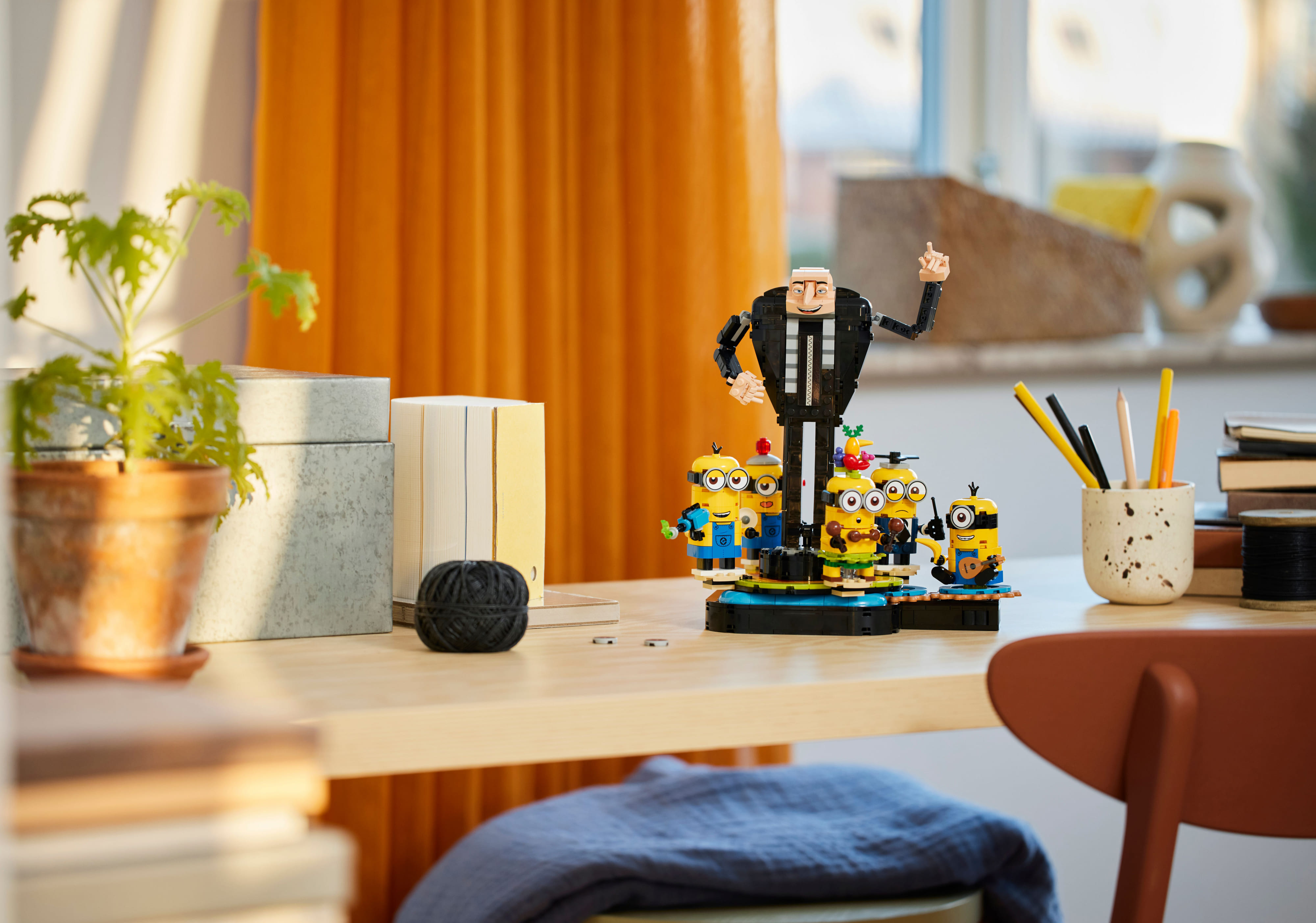 LEGO Конструктор Despicable Me 4 Ґру й посіпаки з кубиків