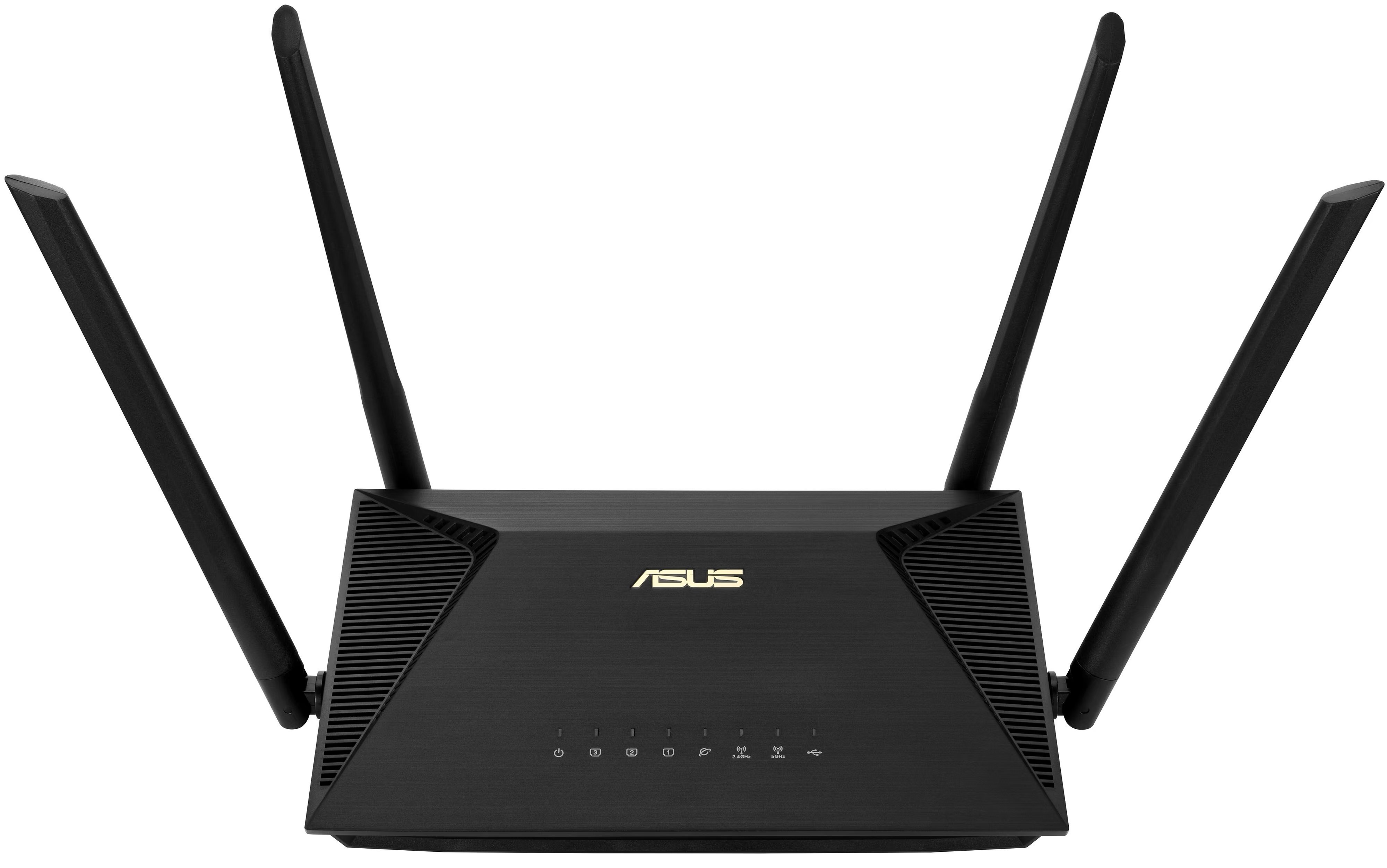 ASUS Маршрутизатор RT-AX53U AX1800 3xGE LAN 1xGE WAN 1xUSB MU-MIMO OFDMA