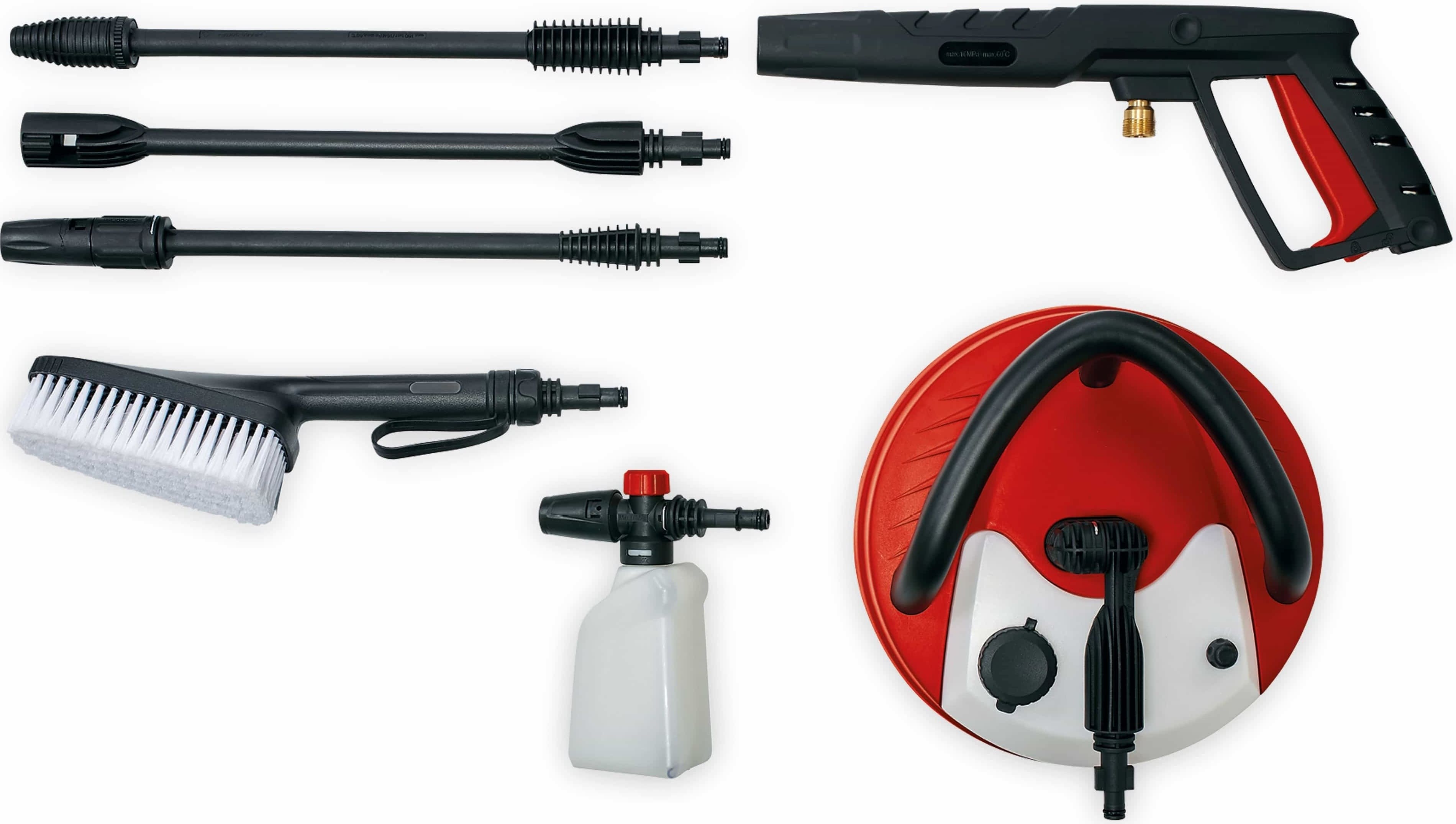 Einhell Мінімійка високого тиску TE-HP 170, 2300Вт, 170бар, 440л/рік, шланг 5м, 11.65кг