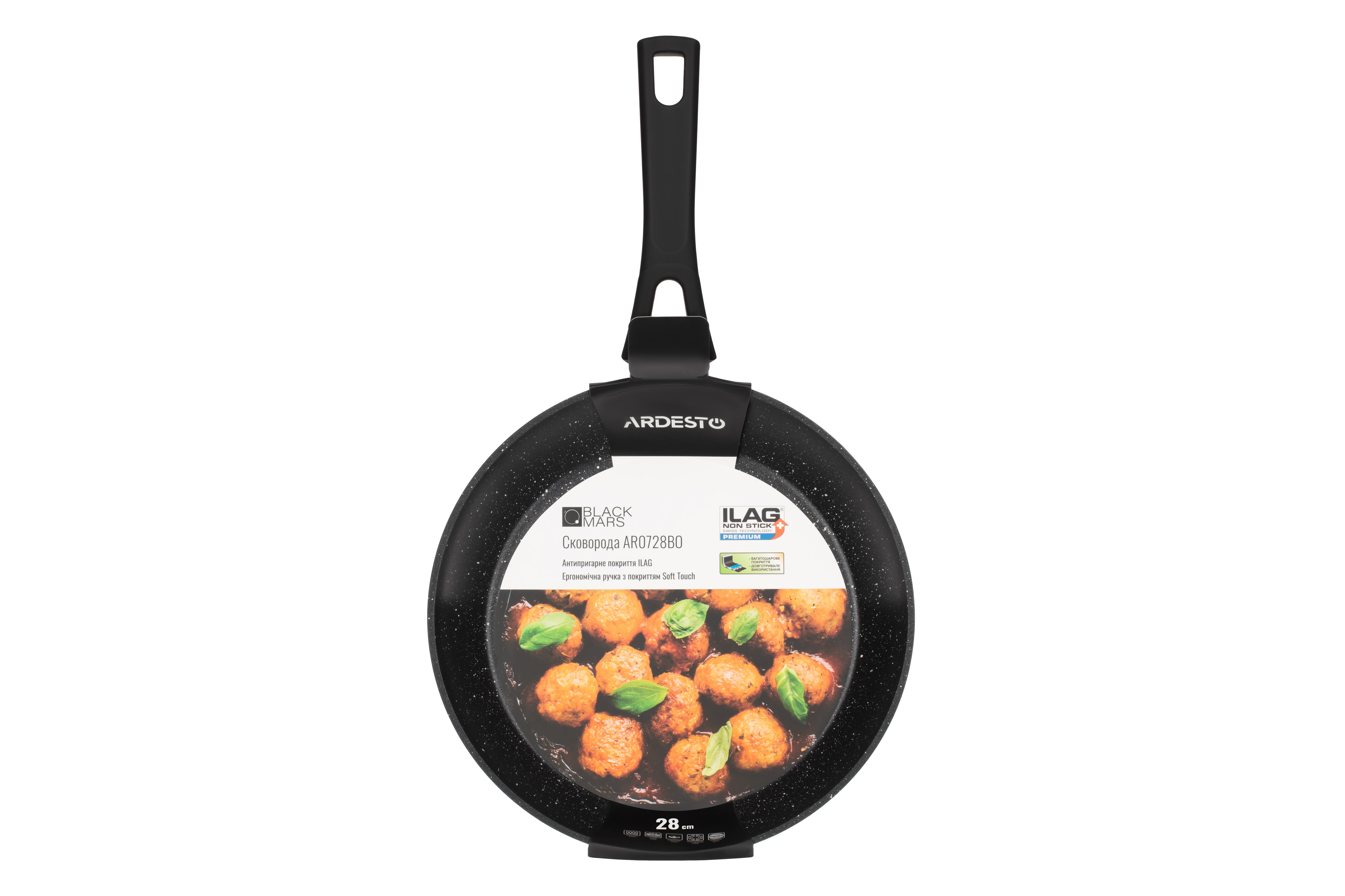 ARDESTO Black Mars Orion (28 cm), black