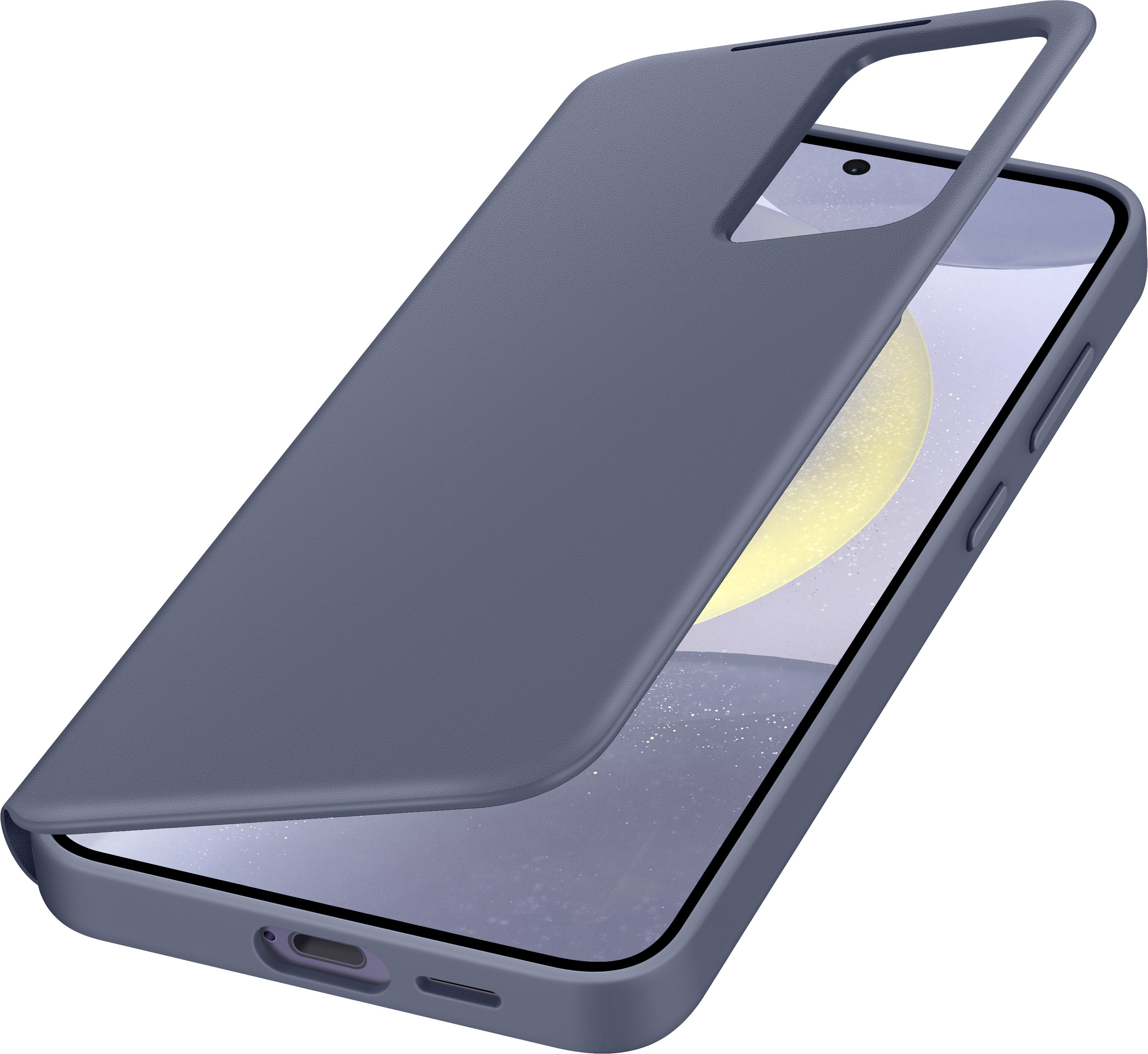 Samsung Чохол для Galaxy S24+ (S926), Smart View Wallet Case, фіолетовий