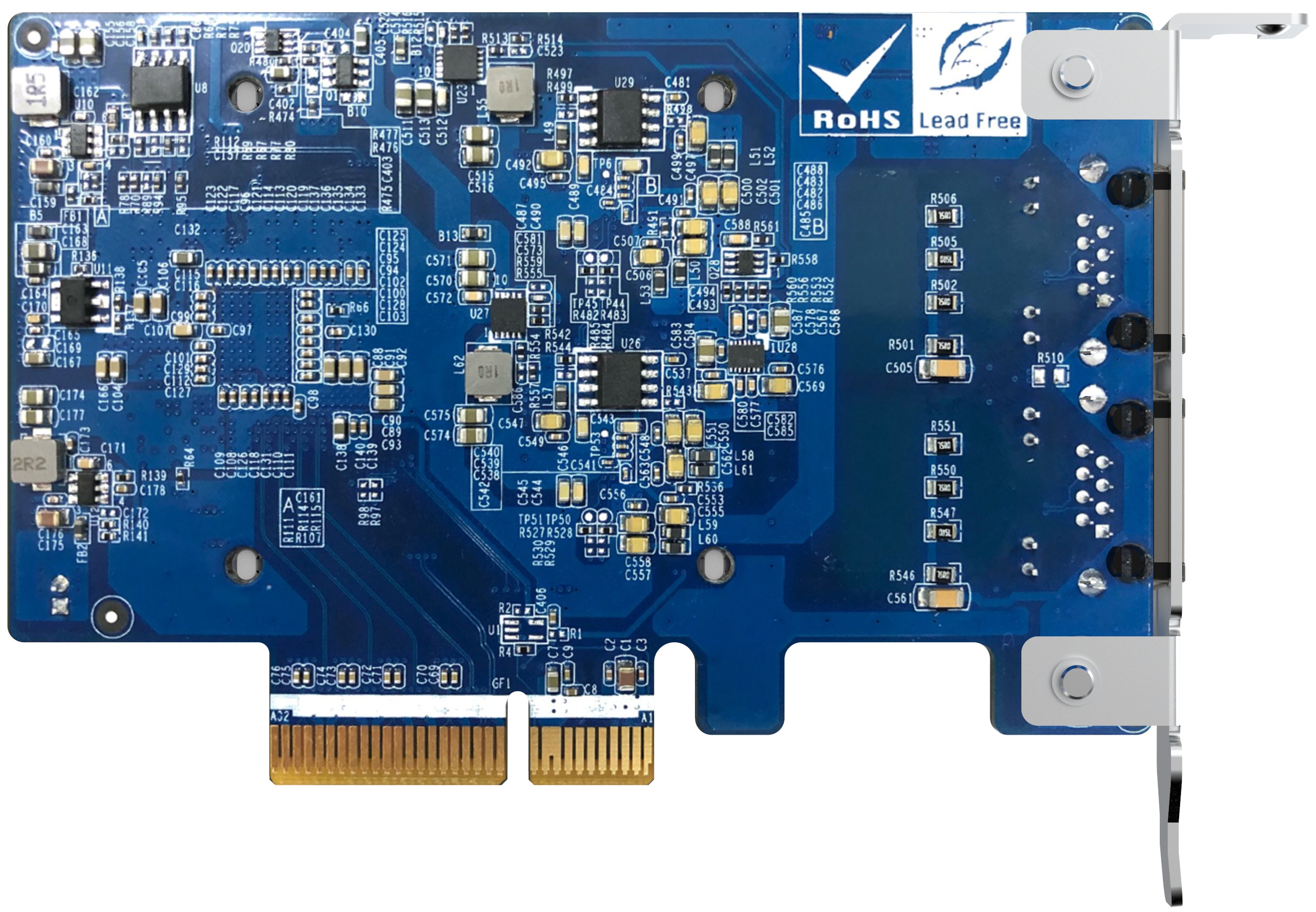 QNAP Мережева карта Dual-port (10Gbase-T) 10GbE PCIe Gen3 x4