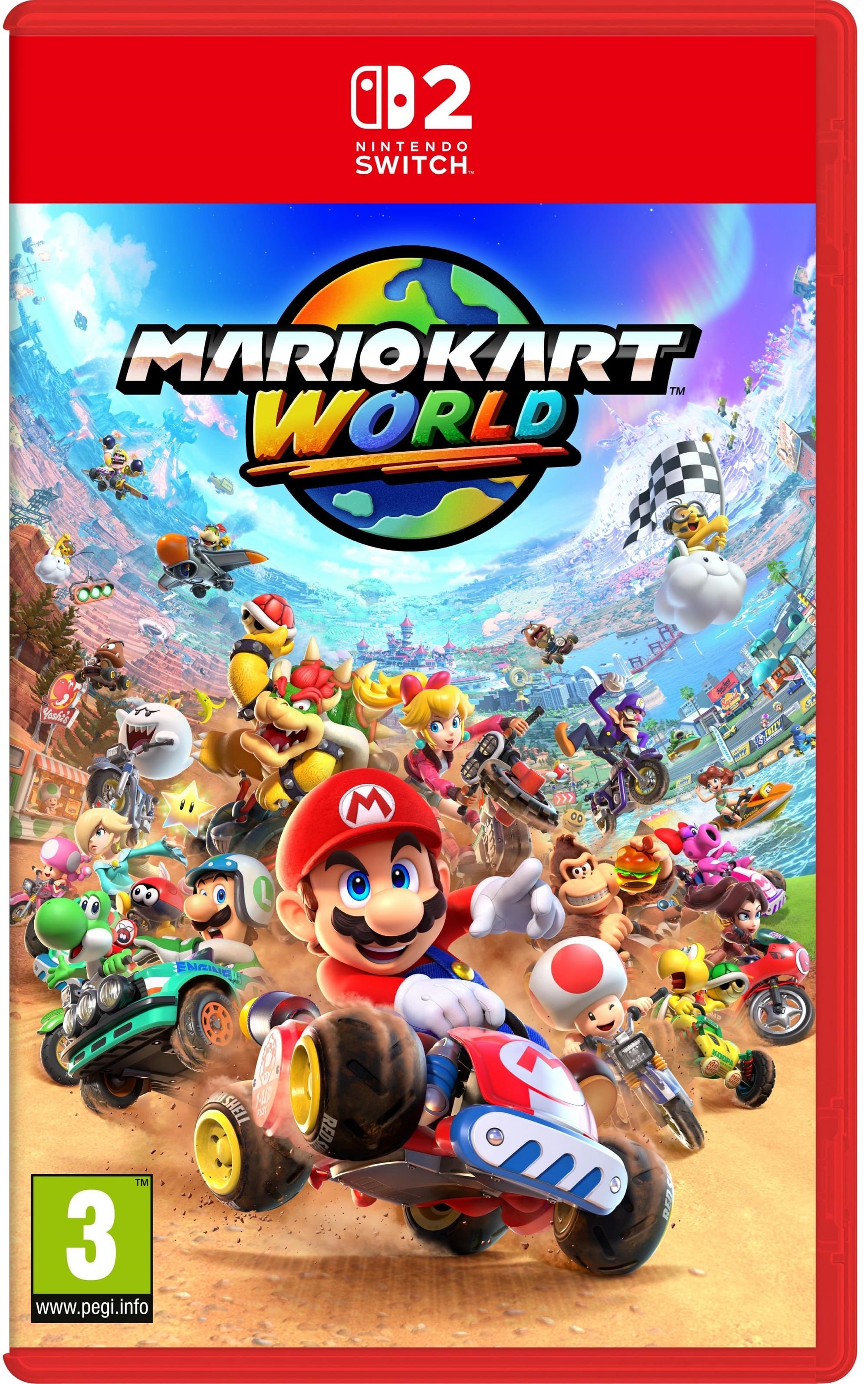 Games Software Гра консольна Switch 2 Mario Kart World, картридж