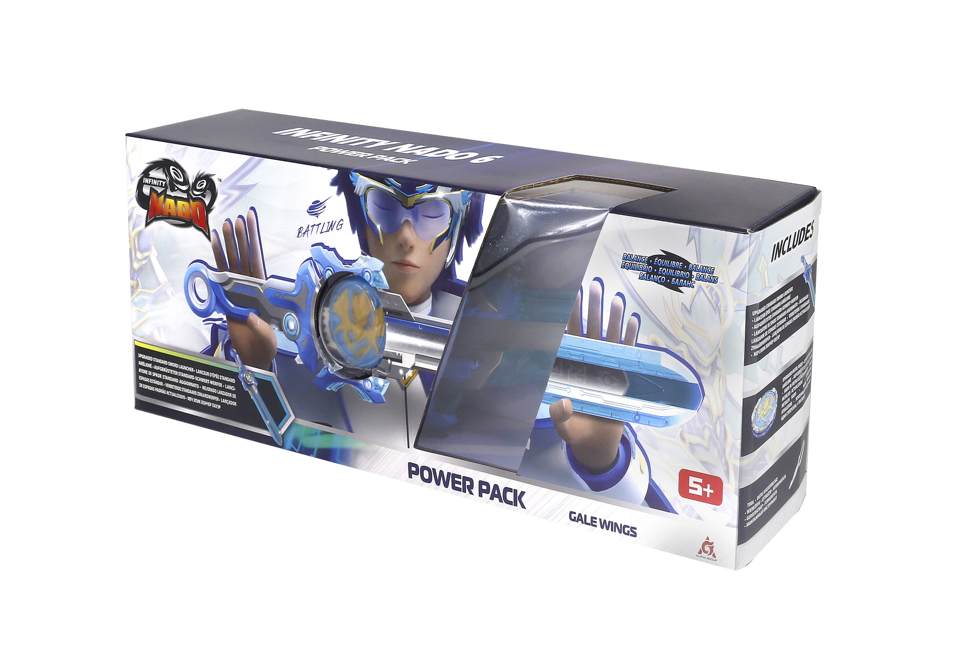 Infinity Nado Дзиґа VI Power Pack Крила Бурі (Gale Wings)