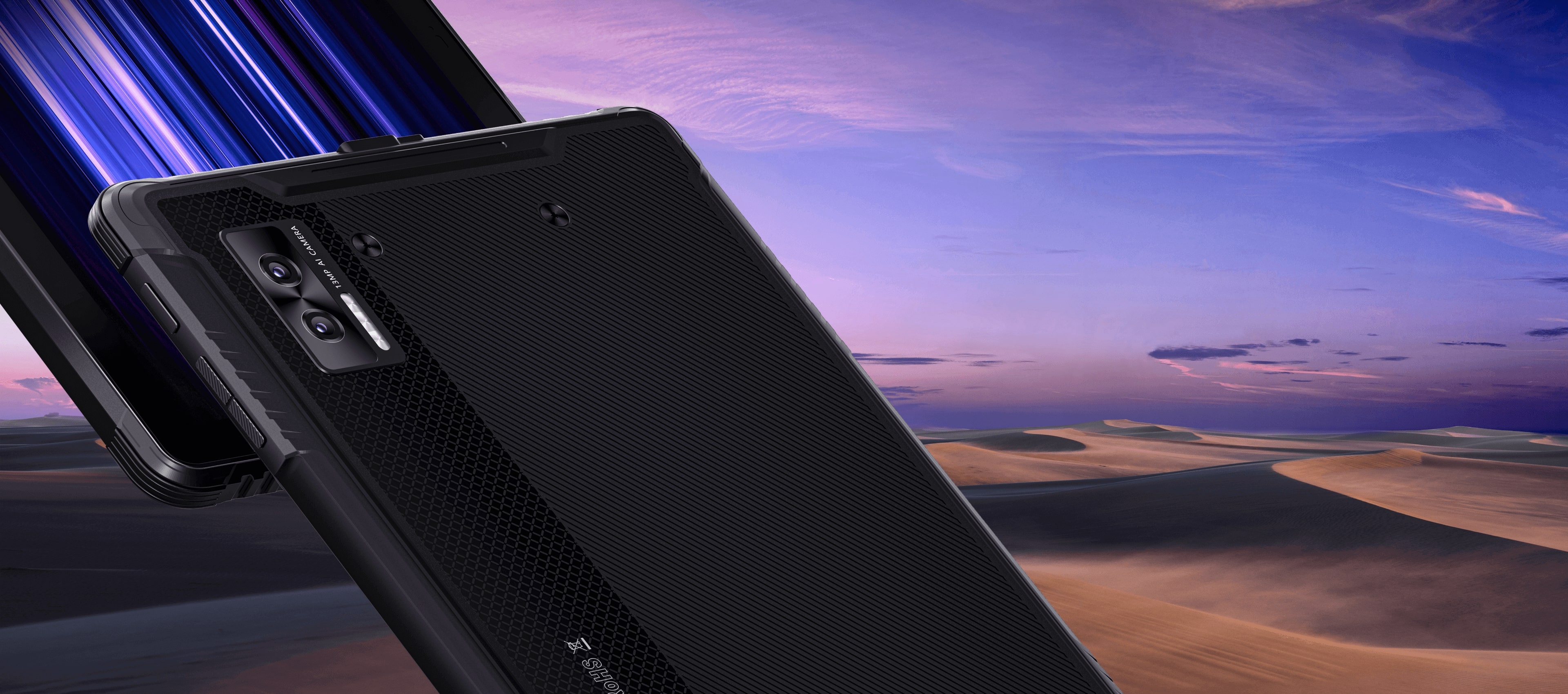 Doogee Планшет R08 10.1` 6ГБ, 256ГБ, LTE, 7680мА•г, Android, чорний