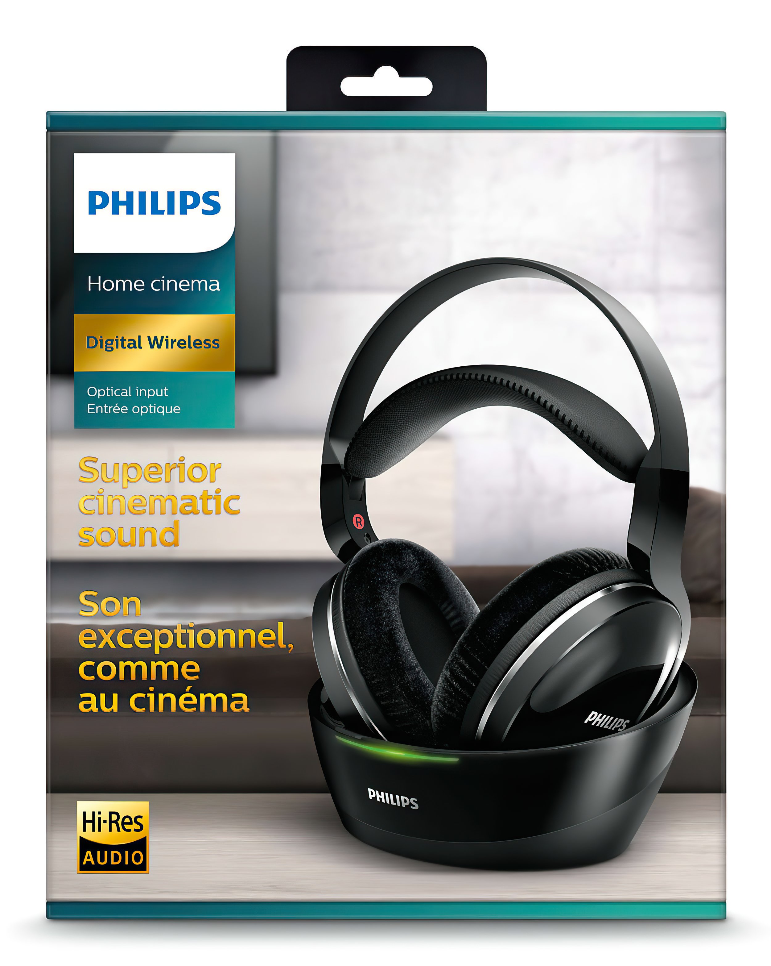 Philips Навушники Over-ear SHD8850 Hi-Res, Wireless