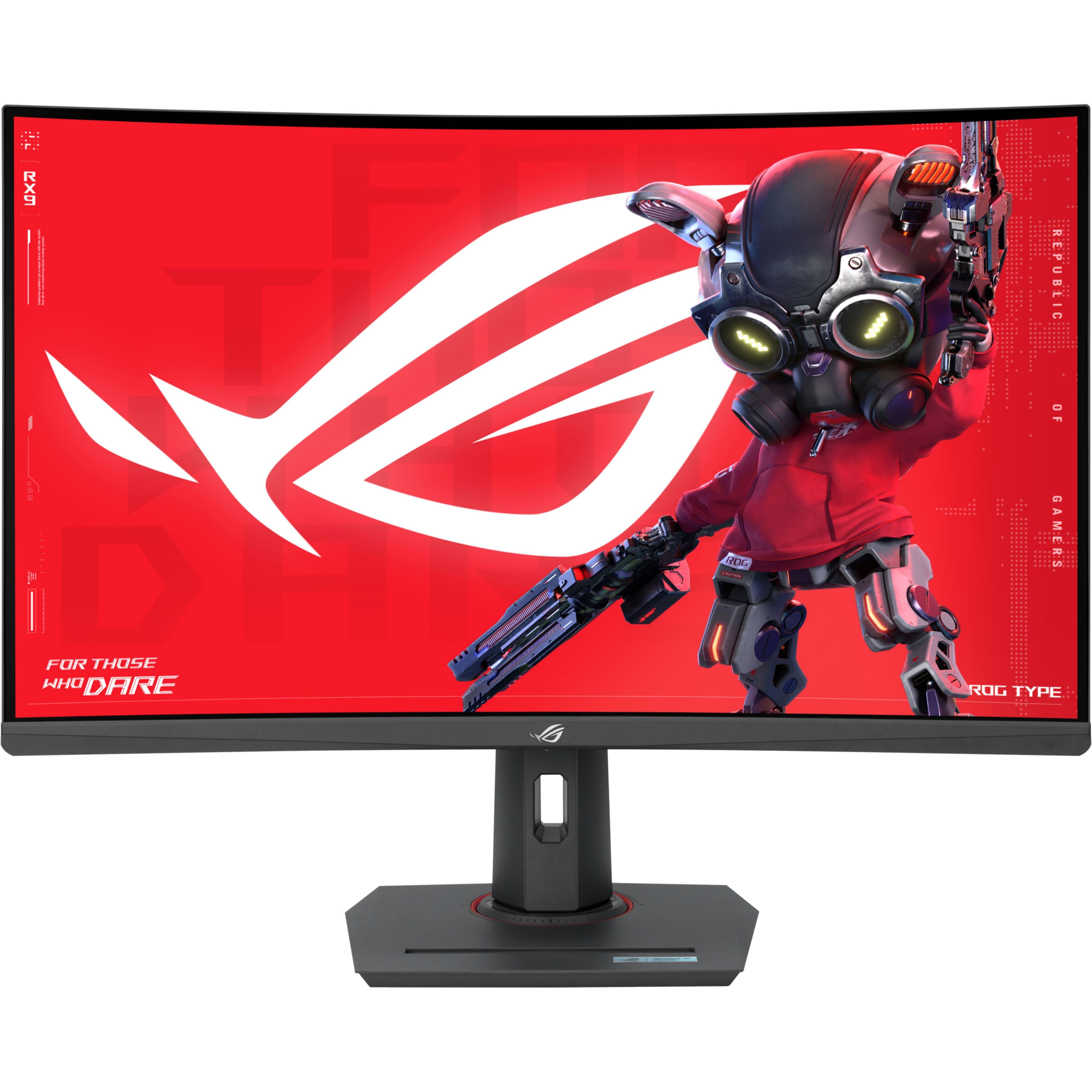 ASUS Монітор 31.5" ROG Strix XG32WCS HDMI, DP, USB-C, VA, 2560x1440, 180Hz, 1ms, sRGB 125%, CURVED, FreeSync, HAS, HDR400