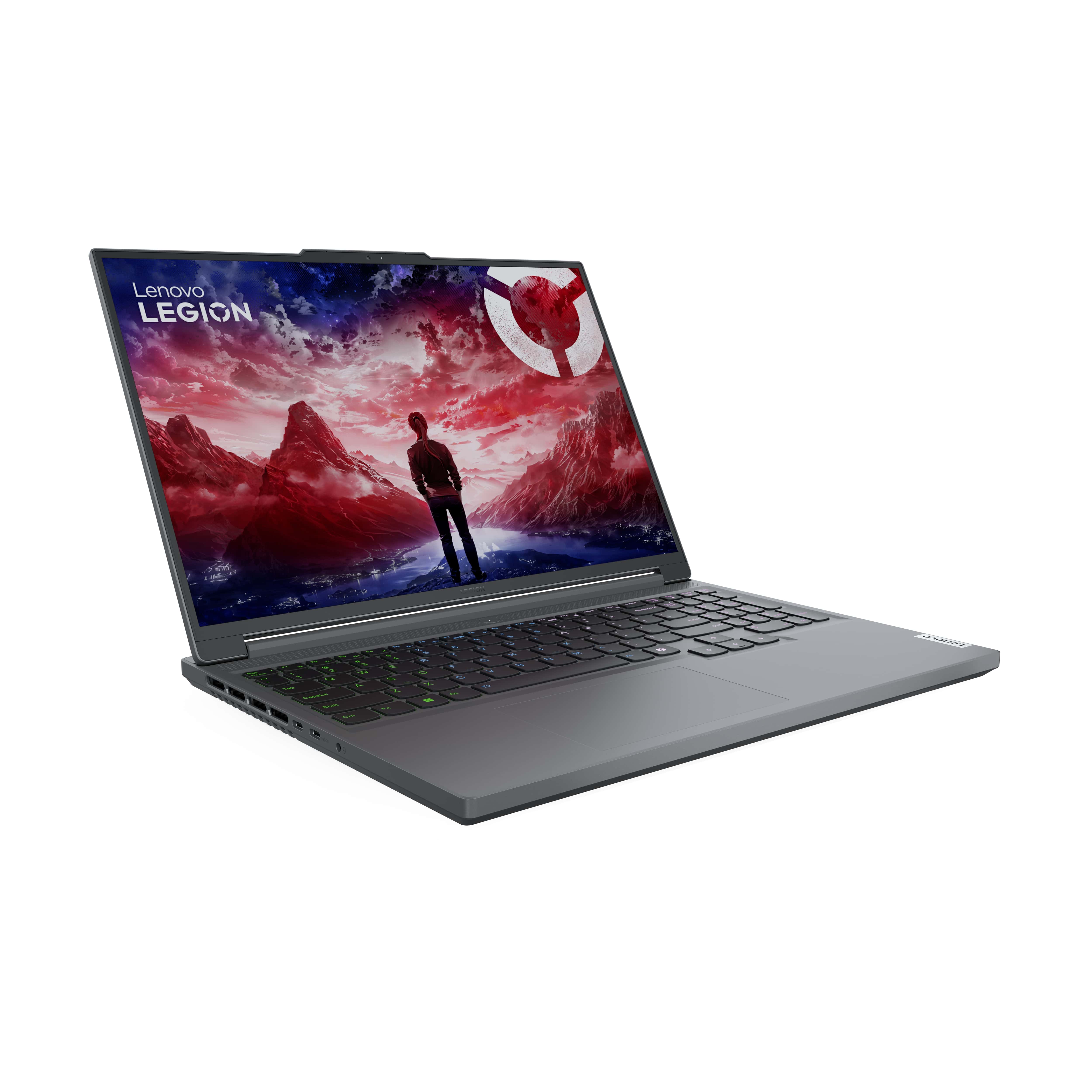 Lenovo Ноутбук Legion Slim 5-16AHP9 16" WQXGA IPS AG, AMD R7-8845HS, 32GB, F1TB, NVD4060-8, DOS, сірий