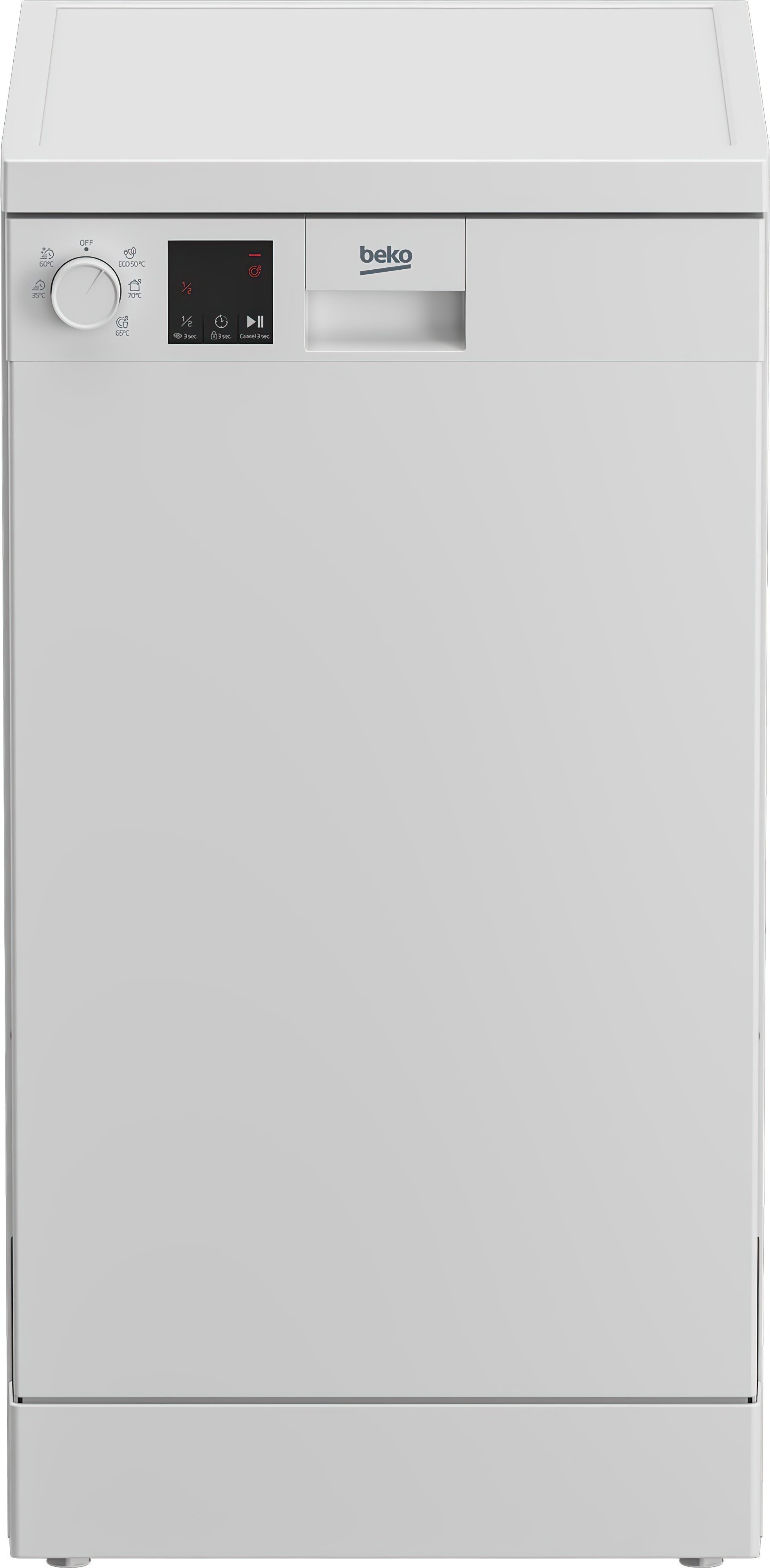 Beko Окремо встановлювана посудомийна машина DVS05025W - 45 см./10 компл./5 програм/А++/білий