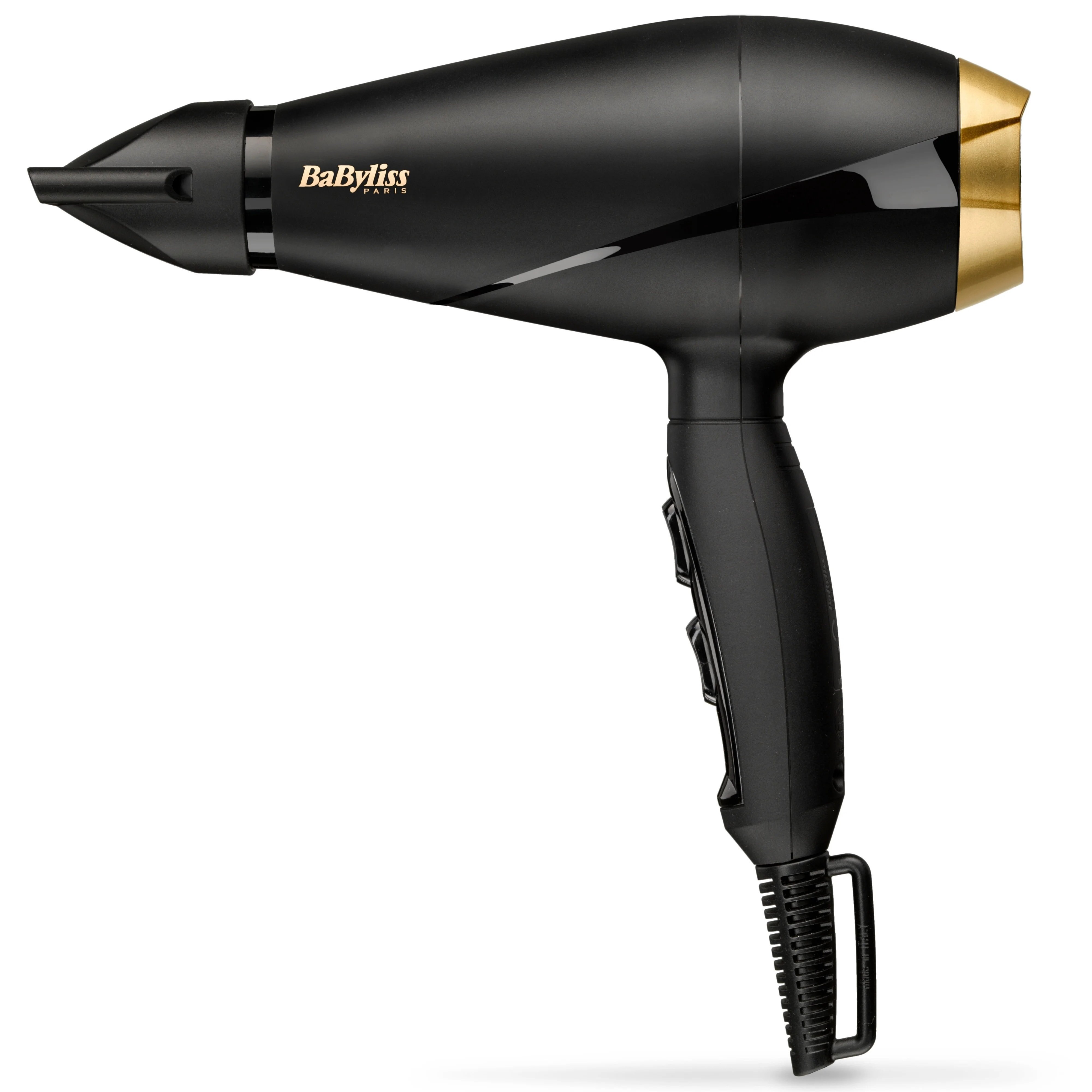 BaByliss Фен AC motor PRO, 2000Вт, 2 режими, дифузор, хол. обдув, чорний BaByliss Фен AC motor PRO, 2000Вт, 2 режими, дифузор, хол. обдув, чорний