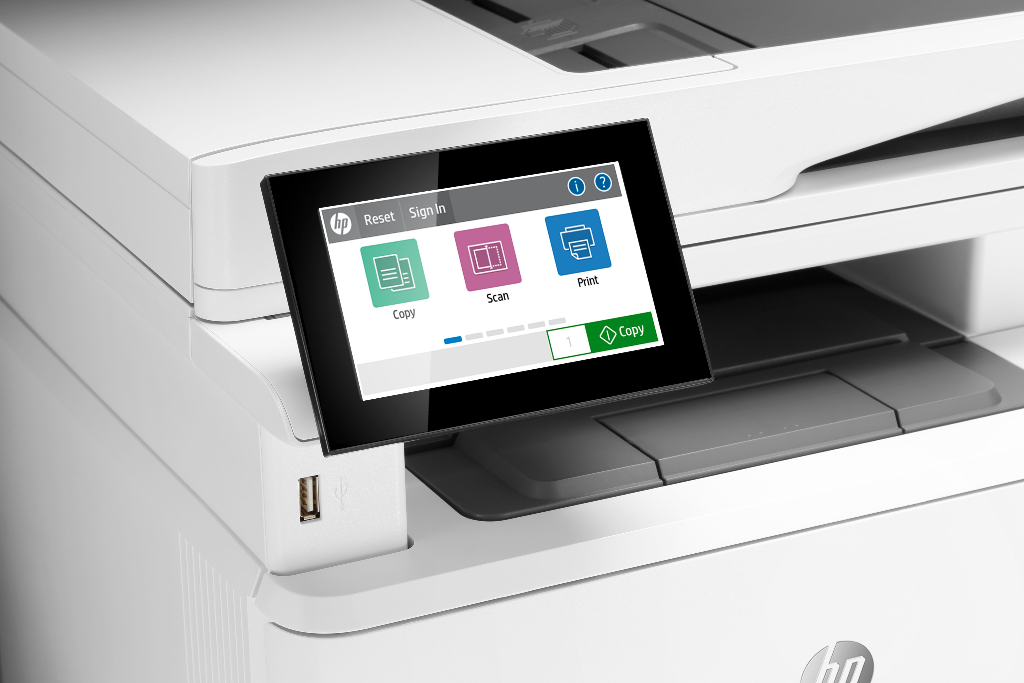 HP Багатофункціональний пристрій А4 ч/б LJ Enterprise M430f