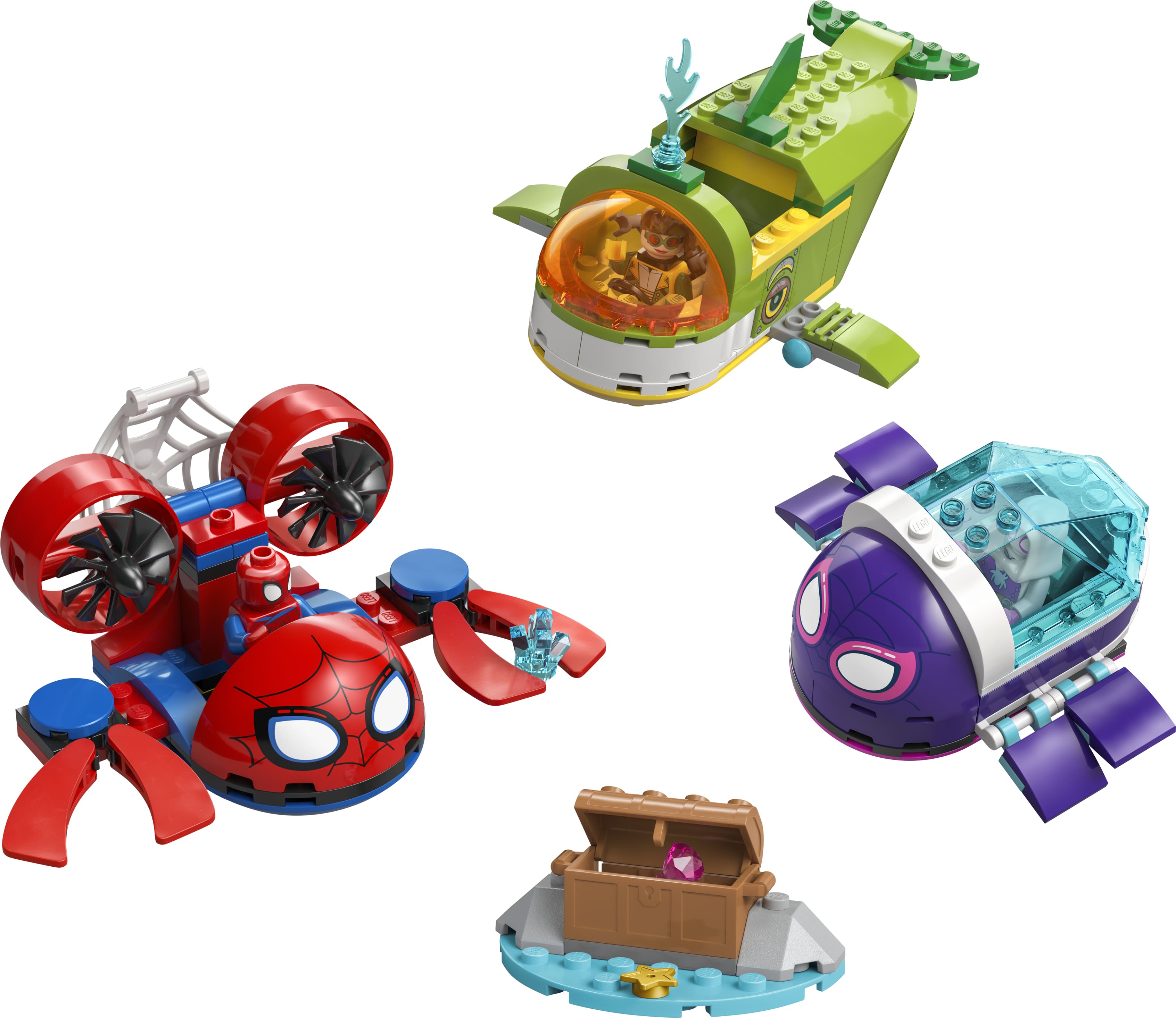 LEGO Конструктор LEGO Spidey Павук: Підводні транспортні засоби