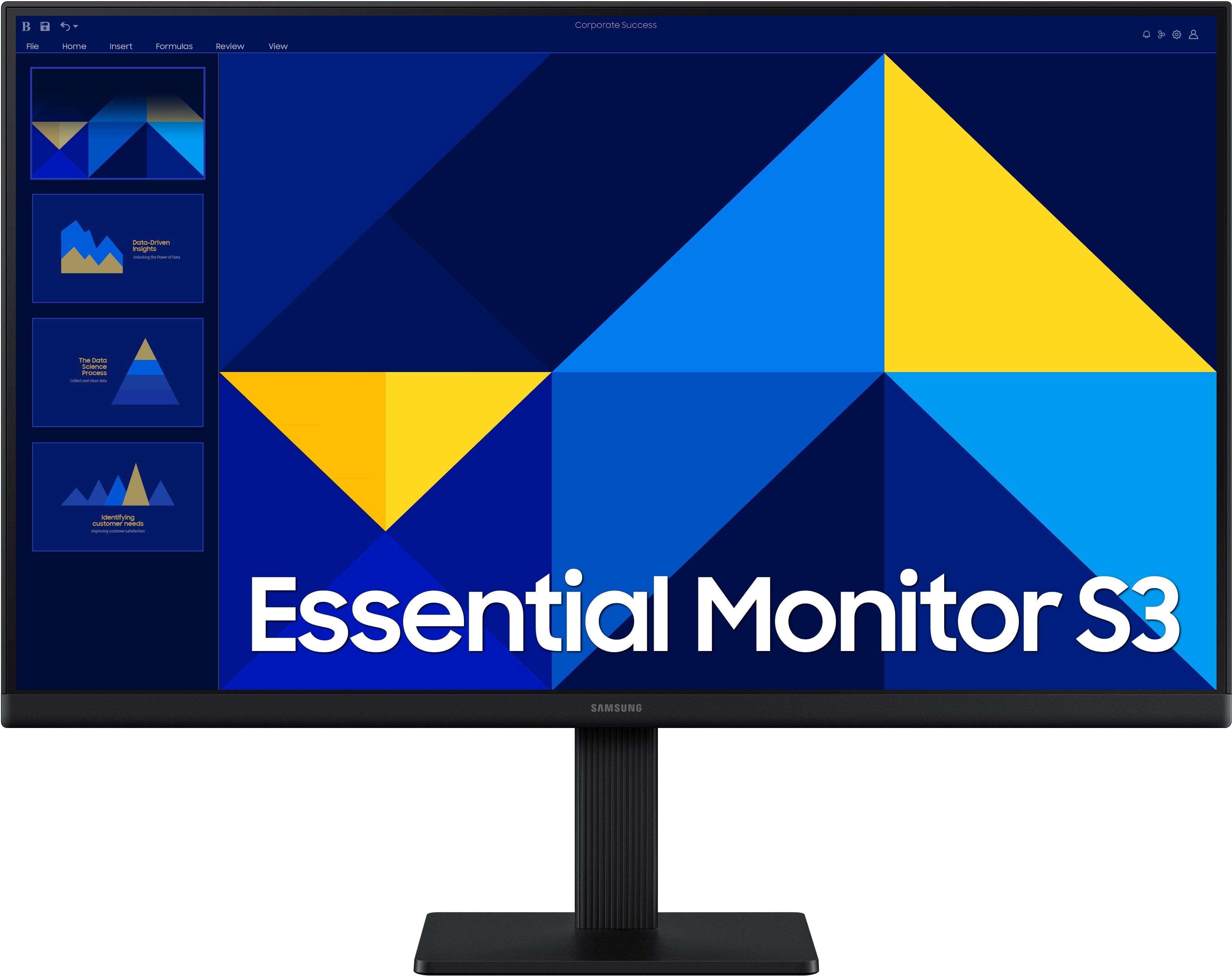 Samsung Монітор 23.8" S24D300 D-Sub, HDMI, IPS, 100Hz