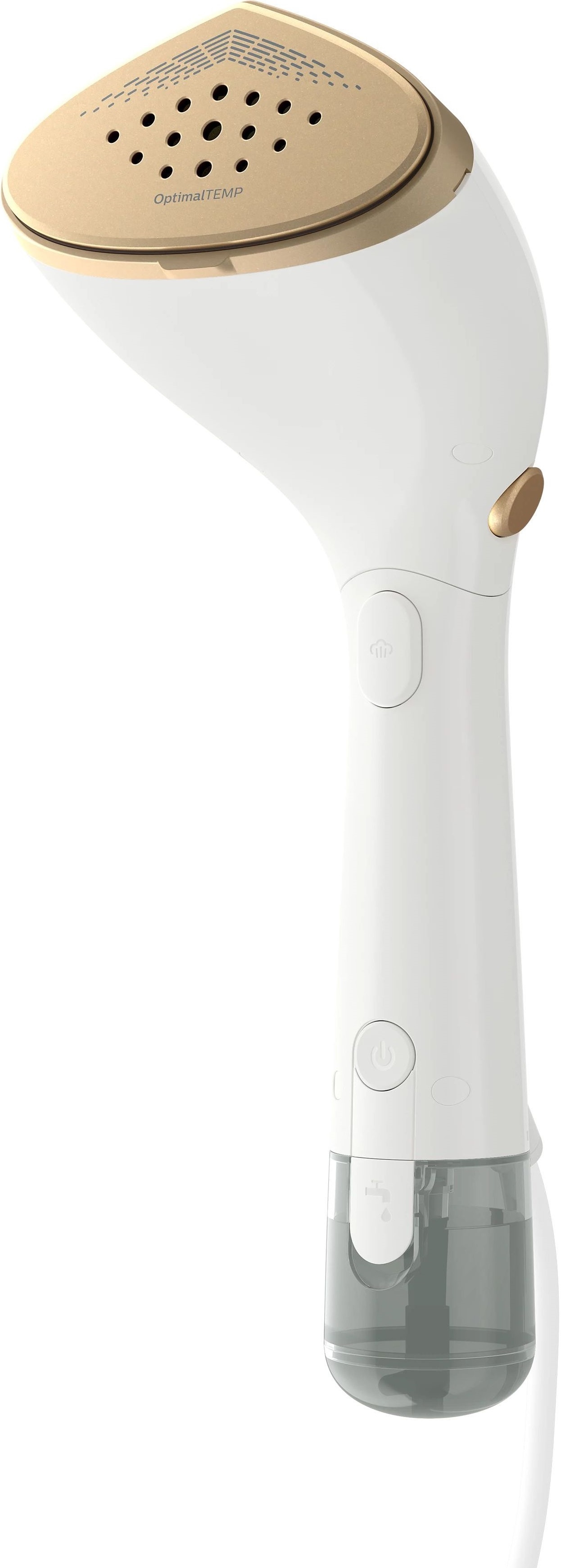 Philips Відпарювач компактний Series 7000, 1500Вт, 100 и 200мл, паровий удар -28гр, рукавичка, чохол, нерж. сталь, білий