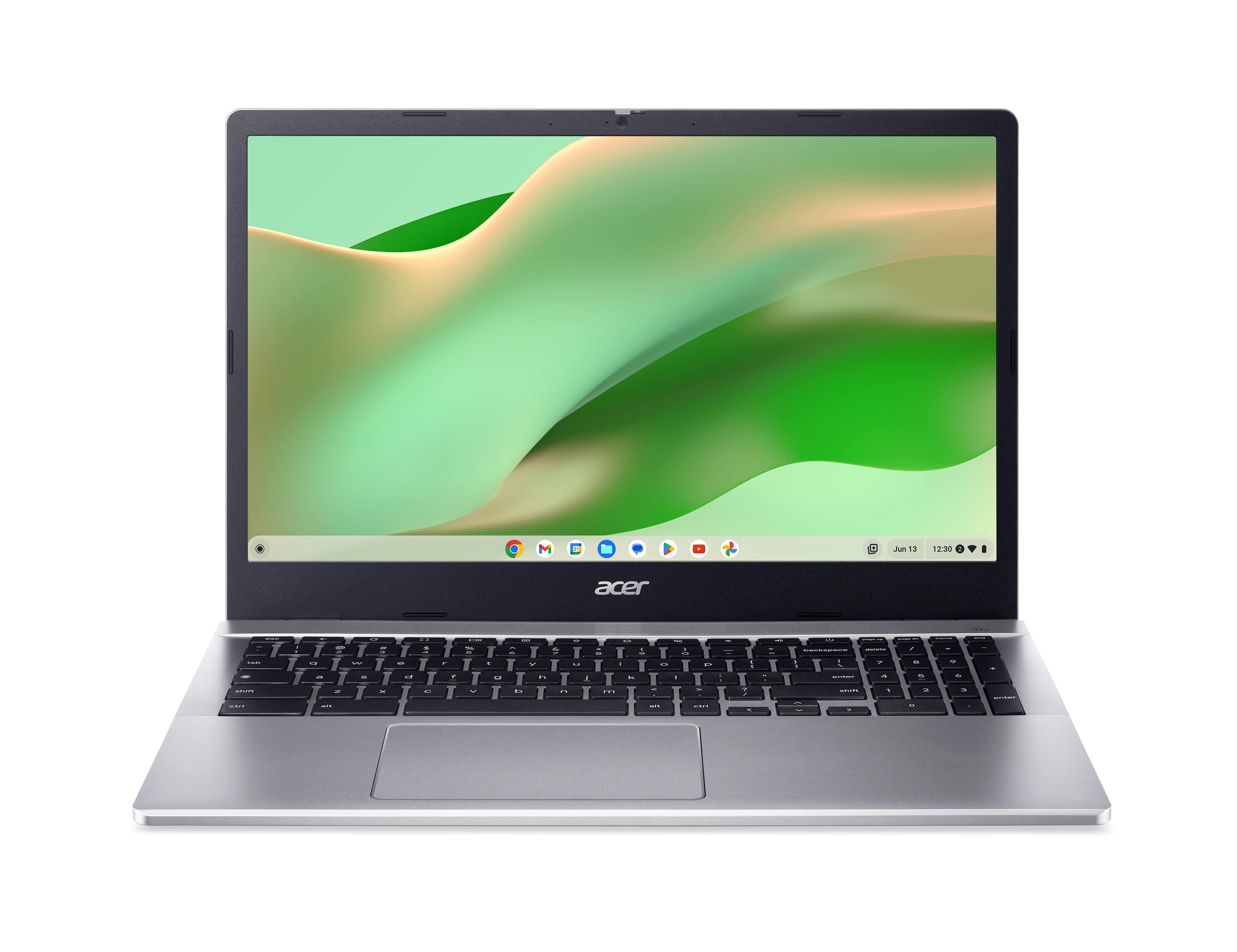 Acer Ноутбук Chromebook CB315-5H 15" FHD IPS, Intel C N100, 8GB, F128GB, UMA, ChromeOS, сріблястий