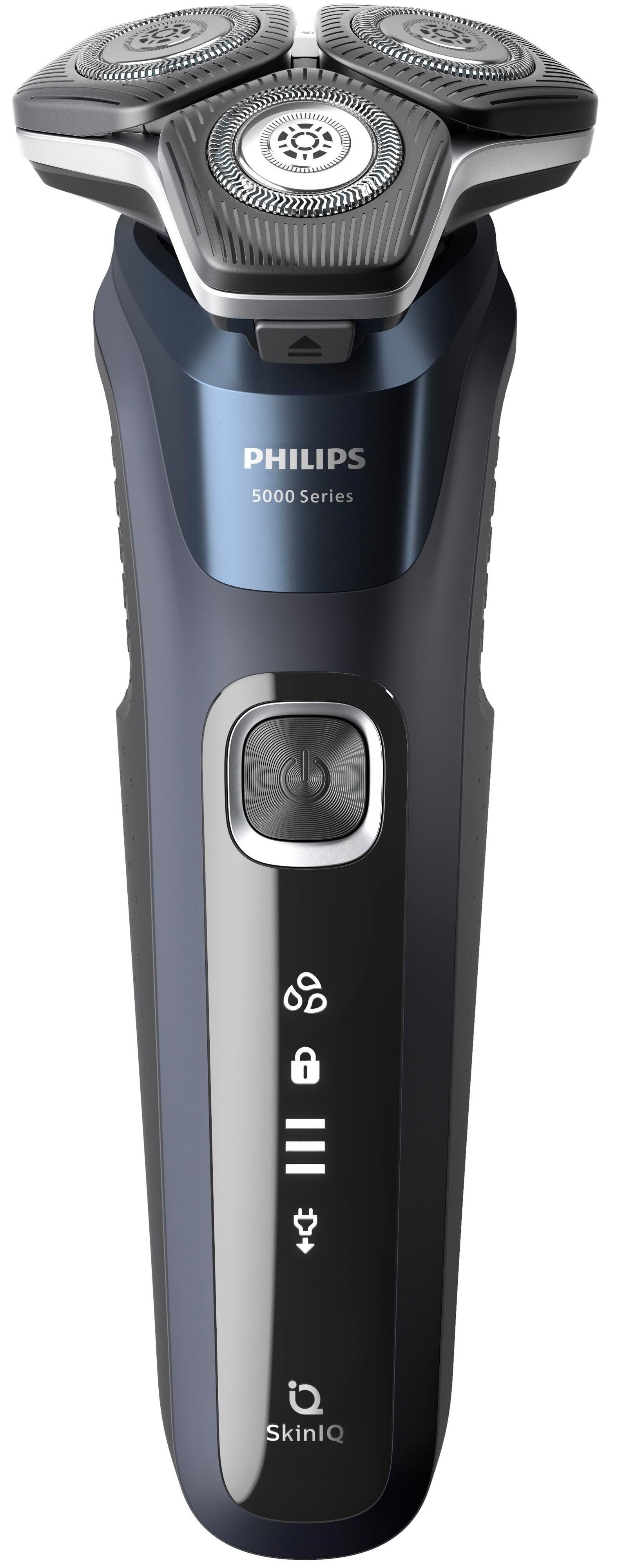 Philips Бритва електр. роторна Series 5000, 9Вт, бритв.головок-3, Li-Ion, сух.+волог., тример, синій