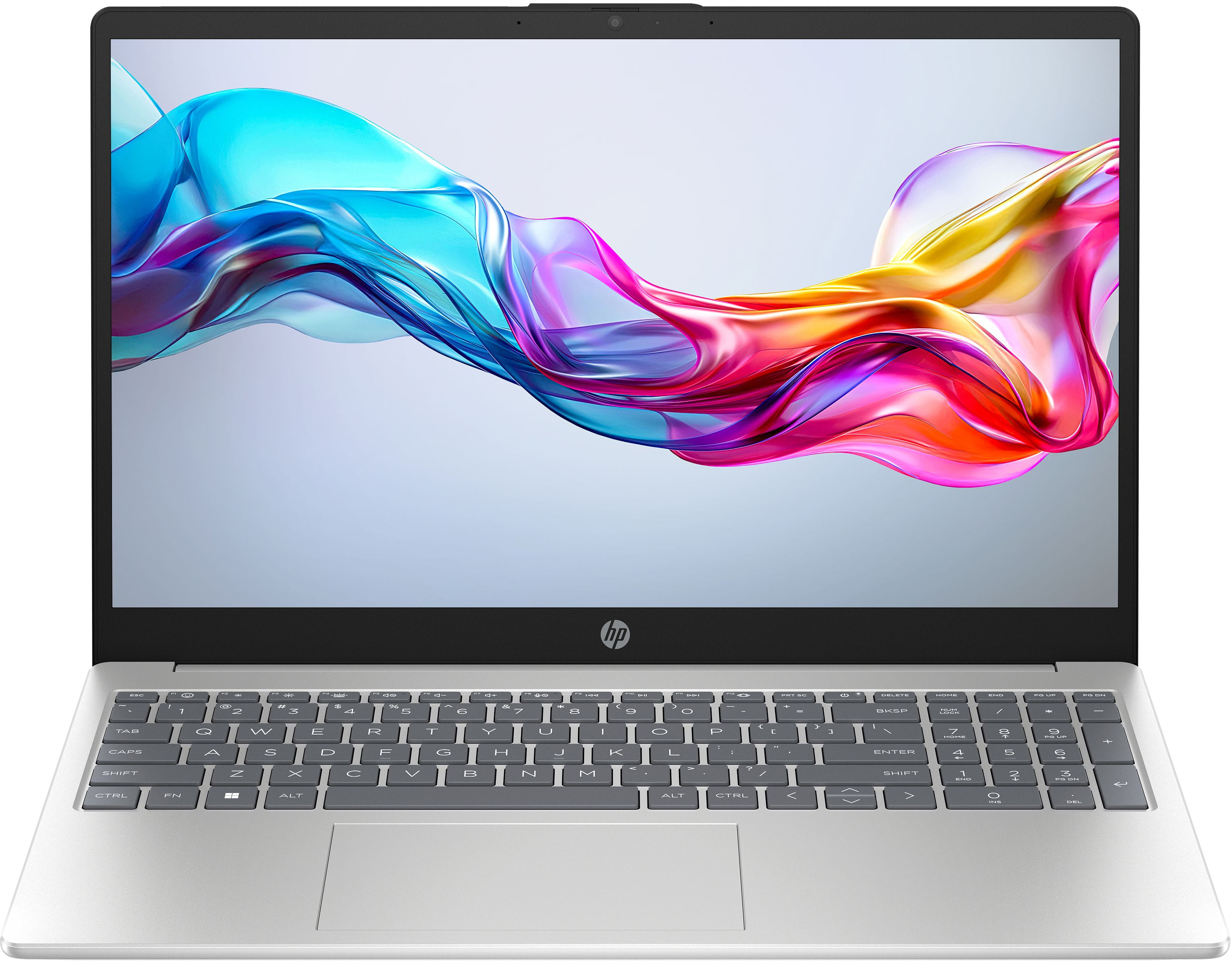 HP Ноутбук HP 15-fd0145ua 15.6" FHD IPS AG, Intel i3-1315U, 16GB, F1024GB, UMA, DOS, сріблястий