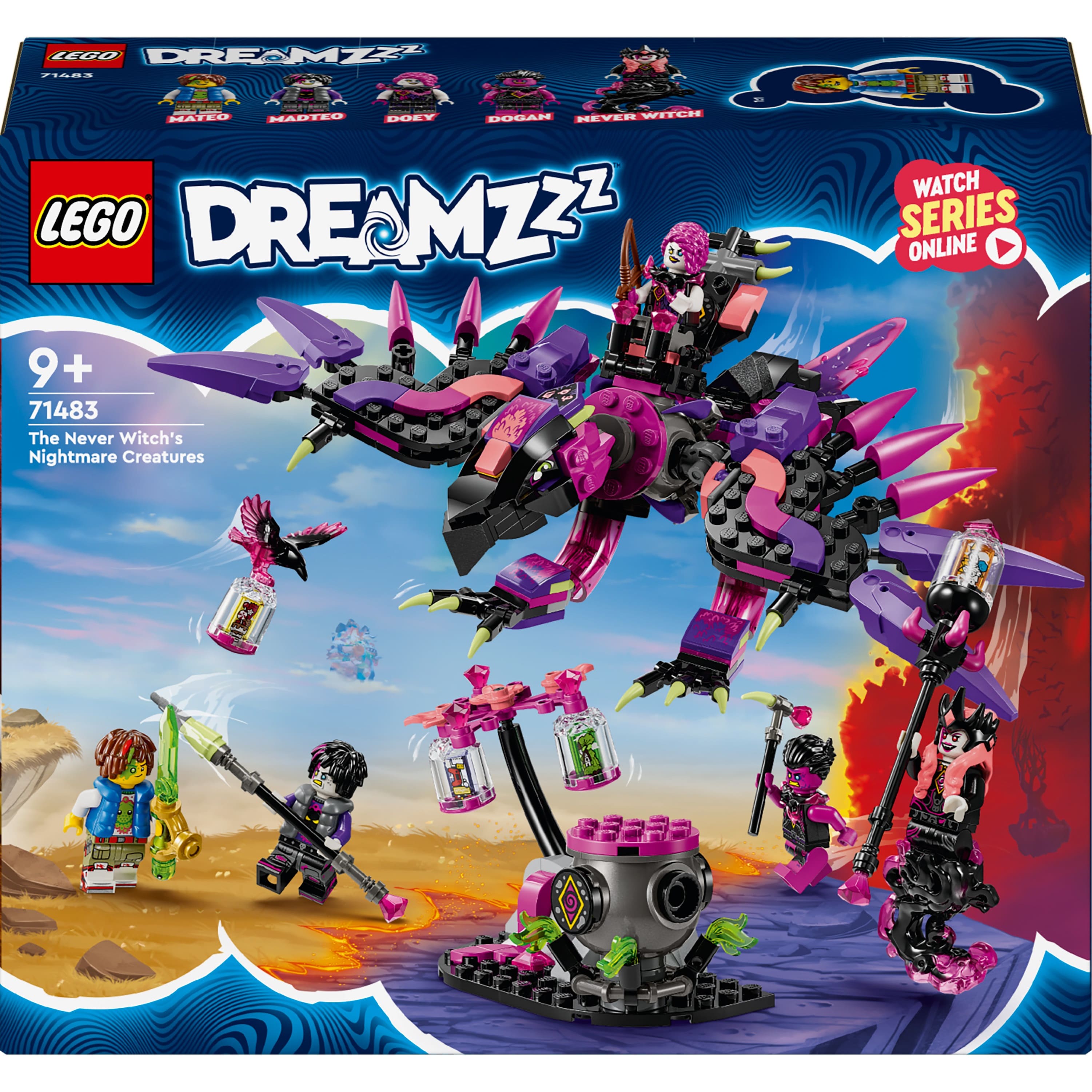 LEGO Конструктор DREAMZzz Кошмарні істоти Невідьми
