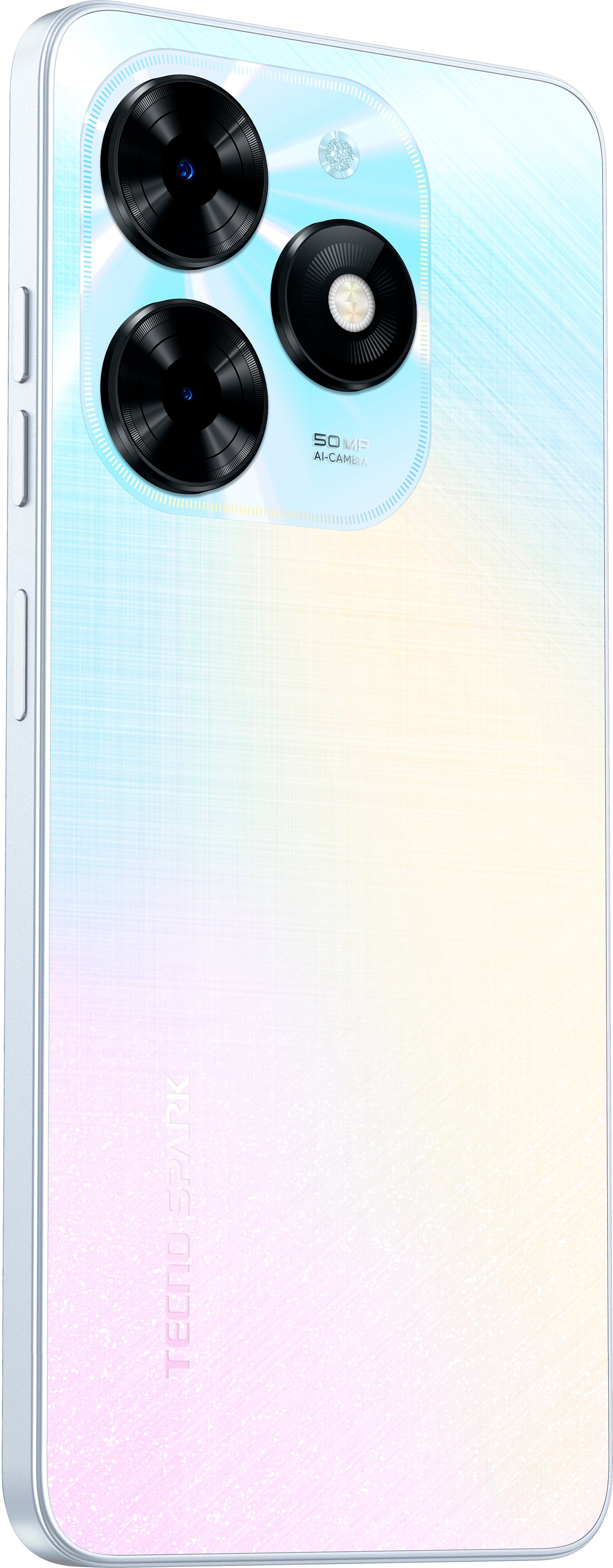 TECNO Смартфон Spark 20C (BG7n) 6.56" 4/128ГБ, 2SIM, 5000мА·год, Mystery White