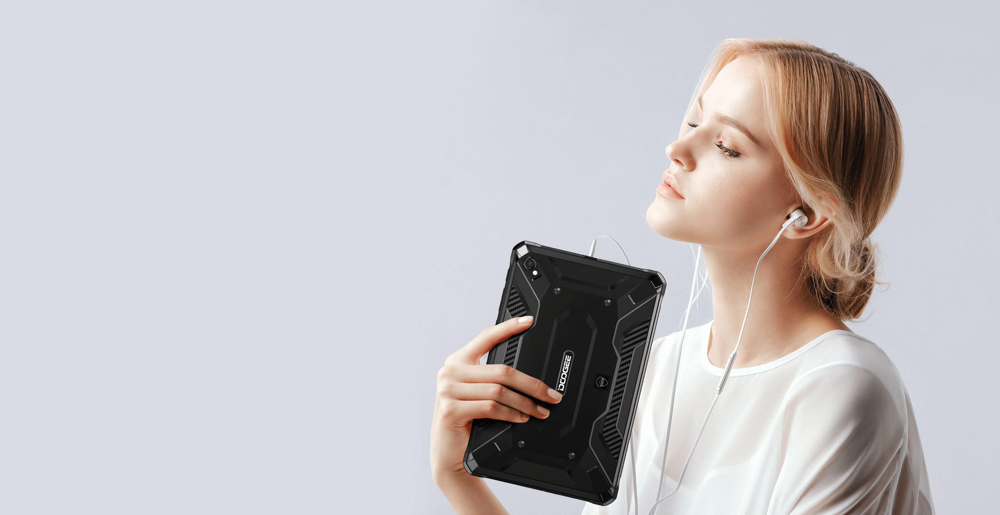 Doogee Планшет R20 10.36" 8ГБ, 256ГБ, LTE, 21600мА, Android, чорний