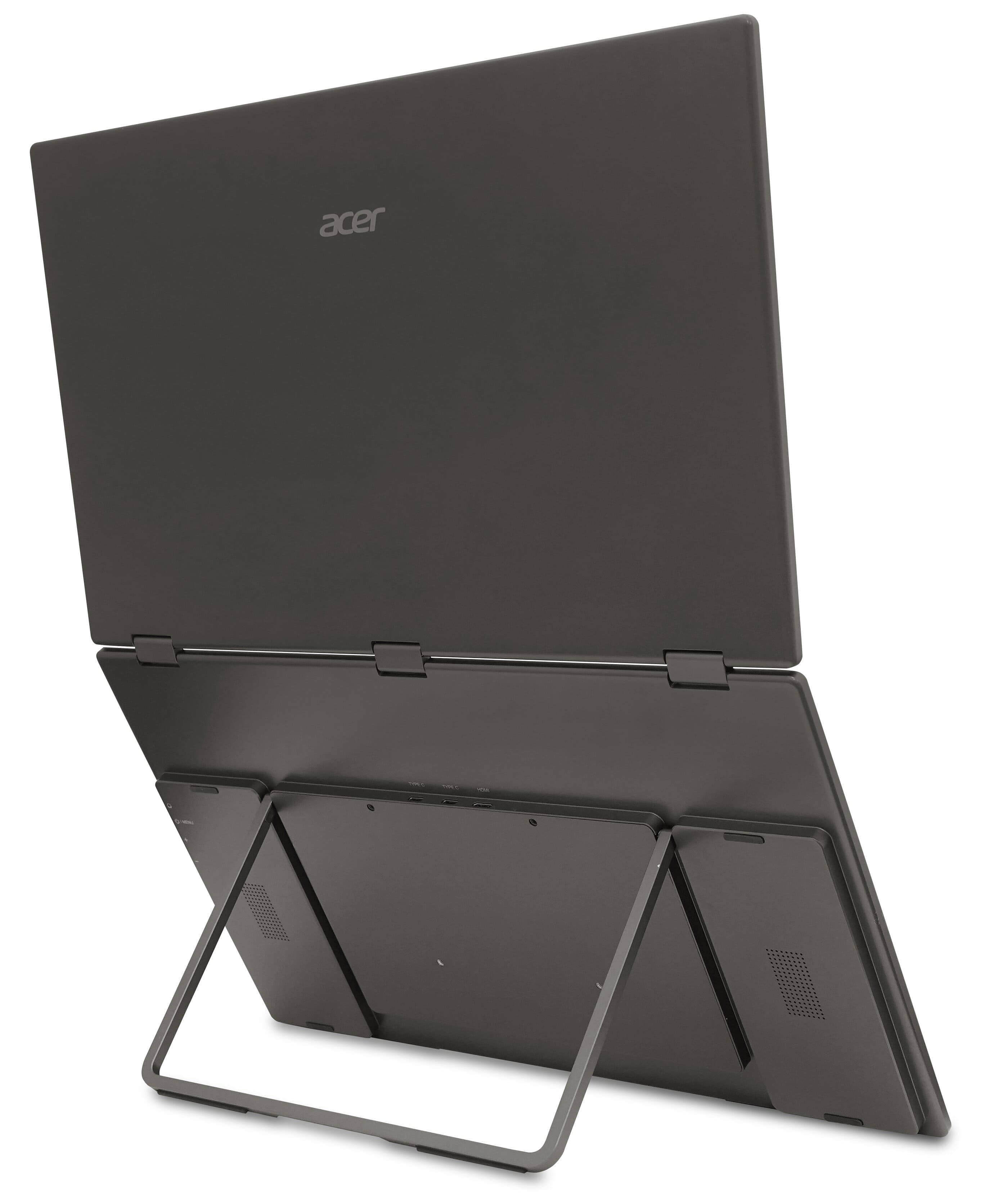 Acer Монітор портативний Dual Portable Acer 18.5" PD193QEbmiuux miniHDMI, 2xUSB-C, MM, IPS, 100Hz, 4ms