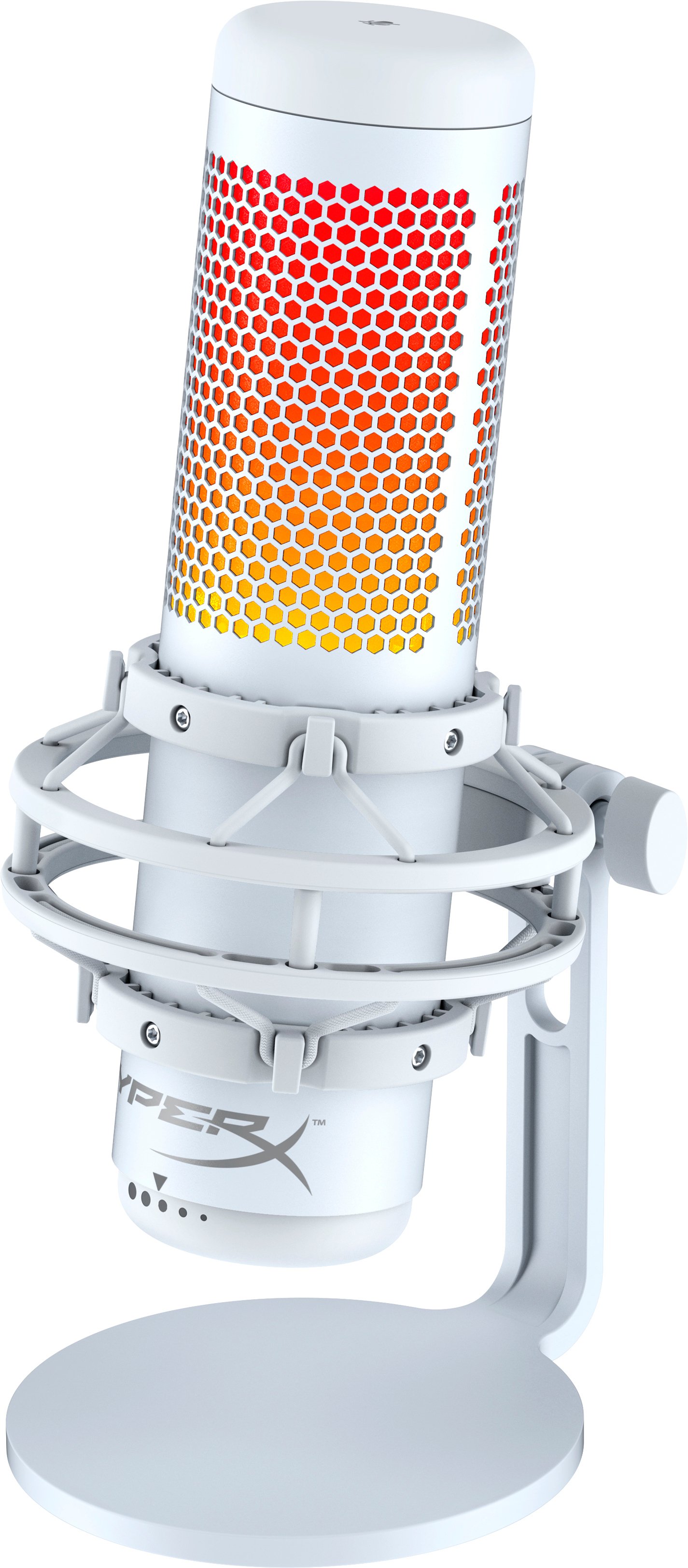 HyperX Мікрофон QuadCast S RGB, White/Grey