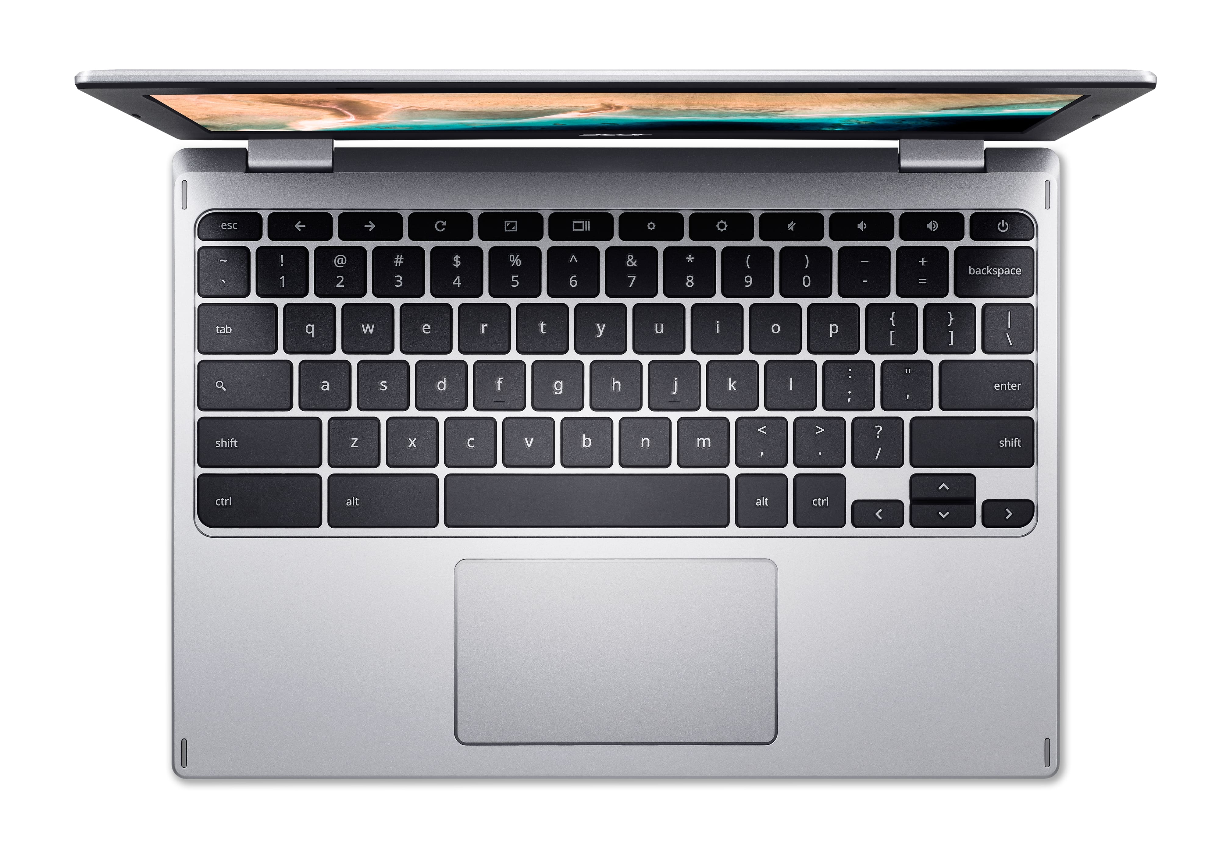 Acer Ноутбук Chromebook CB311-11H 11" IPS, MediaTek MT8183, 4GB, F64GB, UMA, ChromeOS, сріблястий