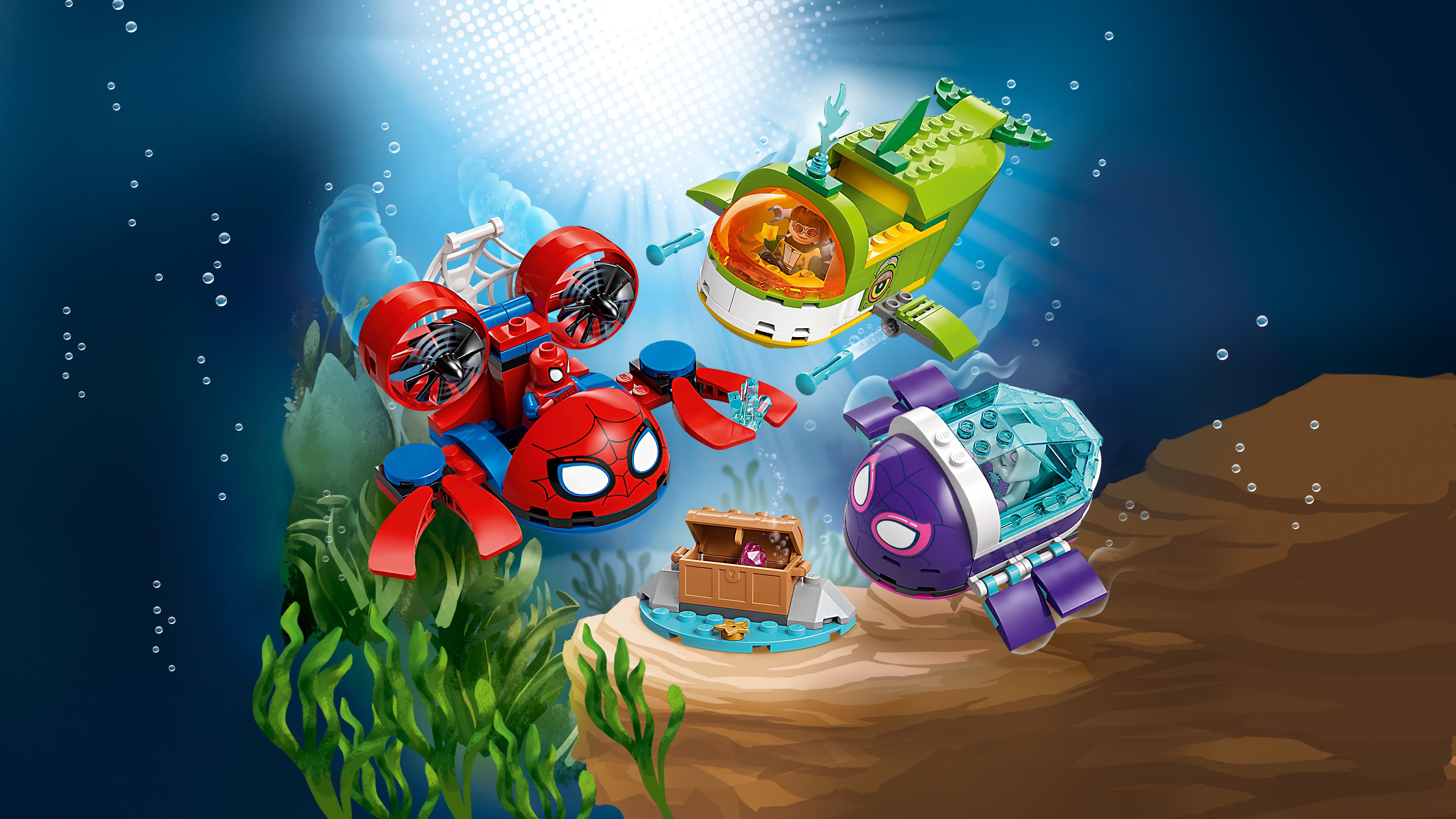 LEGO Конструктор LEGO Spidey Павук: Підводні транспортні засоби LEGO Конструктор LEGO Spidey Павук: Підводні транспортні засоби